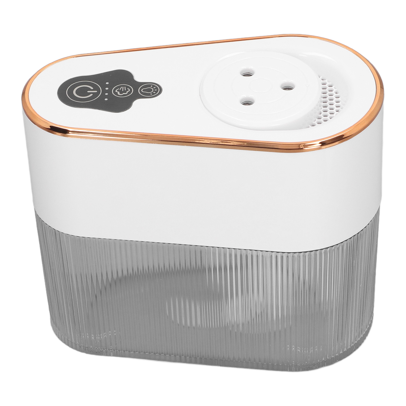 Leiser 2,2-liter-ultraschall-luftbefeuchter, 4,5-w-usb-wiederaufladbarer Kaltnebel-diffusor, Led-nachtlicht, Aromatherapie, Für Schlafzimmer Und Büro