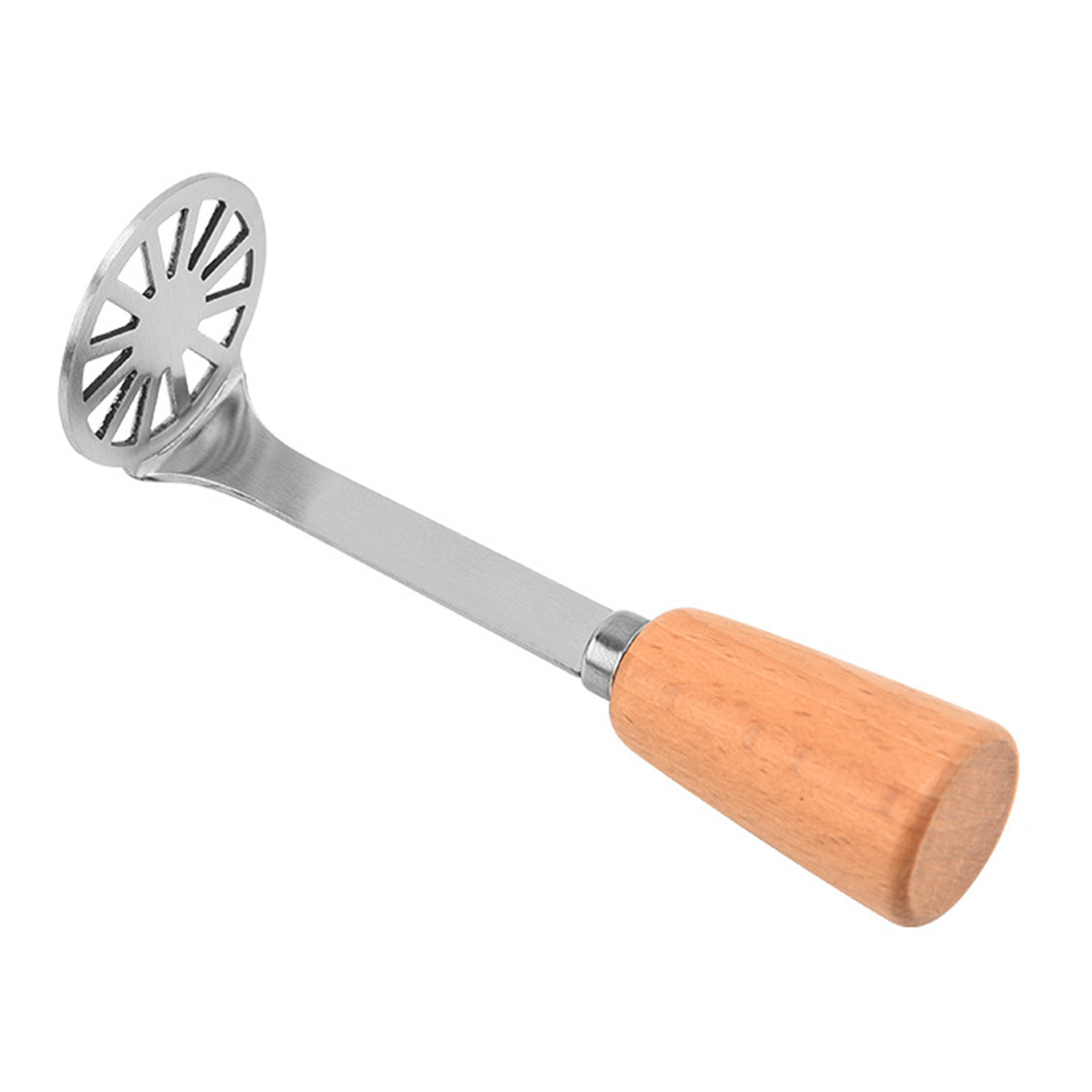 Kartoffelstampfer Aus Edelstahl 304, Gemüsestampfer Für Kartoffeln Und Bohnen, Küchenutensil Aus Metall