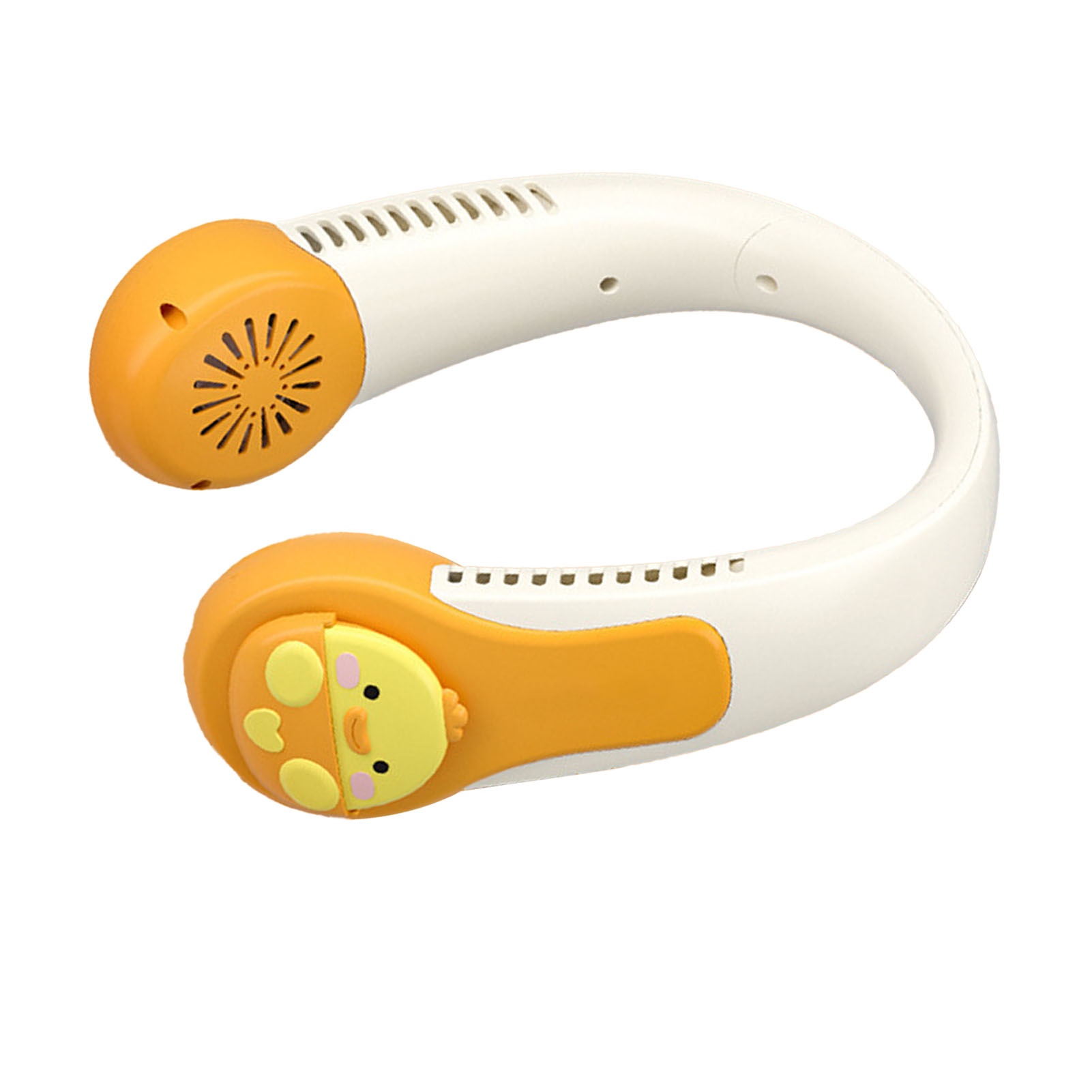 Cartoon-entenhalsventilator, Usb-aufladbar, Tragbar Und Leise, Kein Verdrehen Nötig, Eingebauter Akku, Für Kinder Und Erwachsene, Outdoor-sportarten