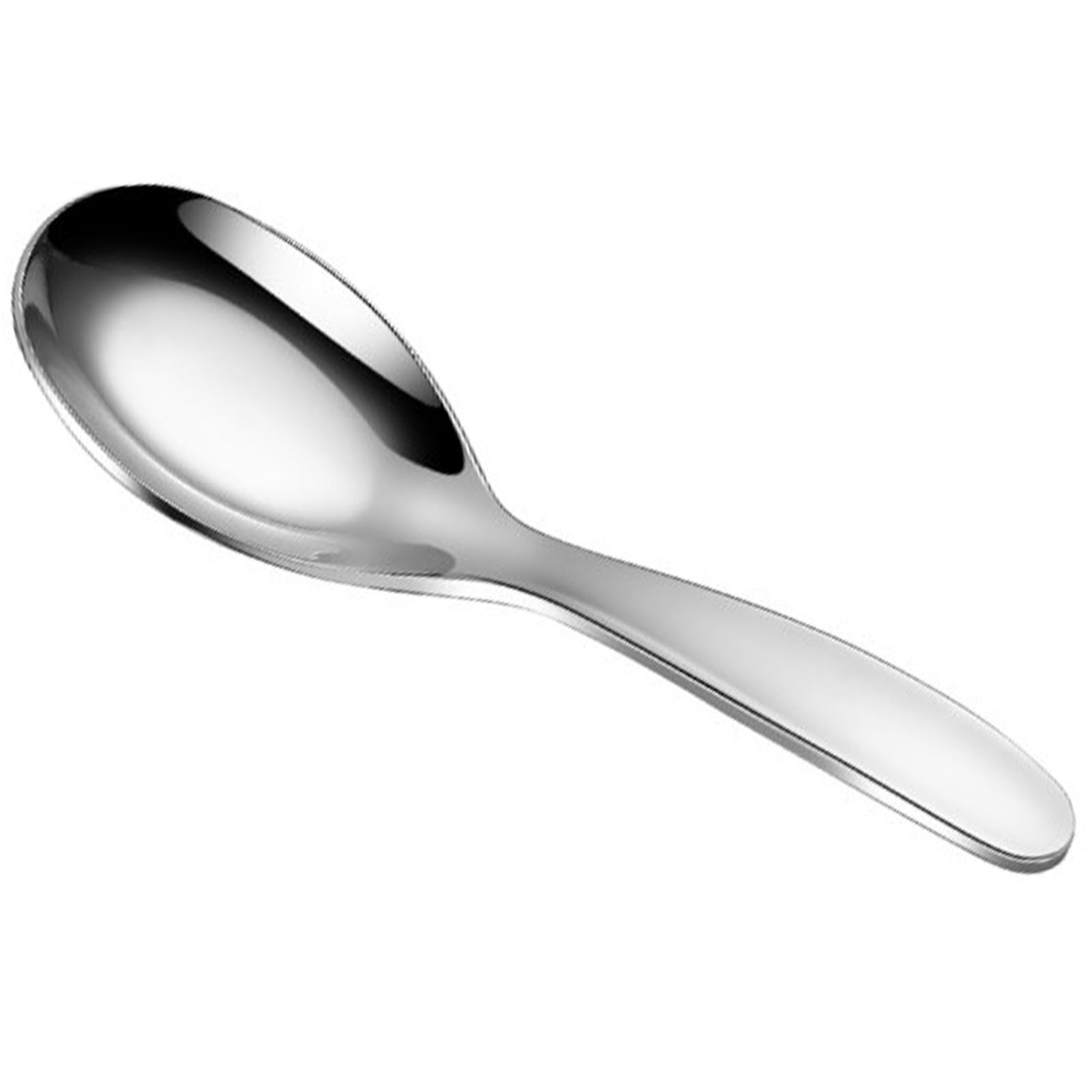 Lebensmittelechter Kinderlöffel Aus Edelstahl, Robustes, Rostfreies Babybesteck, Langlebige Kleine Dessertlöffel, 2er-set, Absolute Sicherheit.