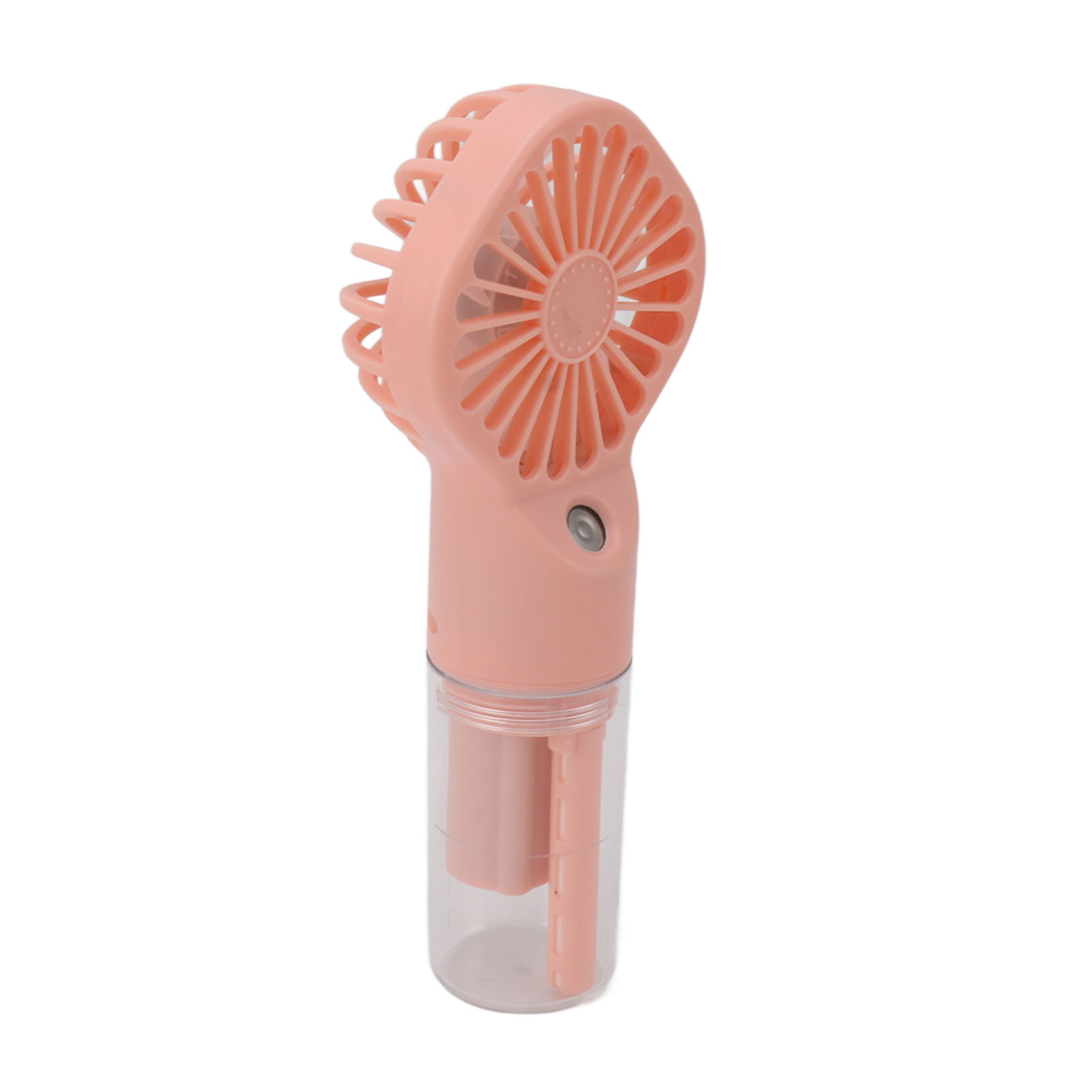 Usb-wiederaufladbarer, Tragbarer Sprühventilator, Handsprüher, 4 Geschwindigkeitsstufen, Rosa, Mini-taschenventilator