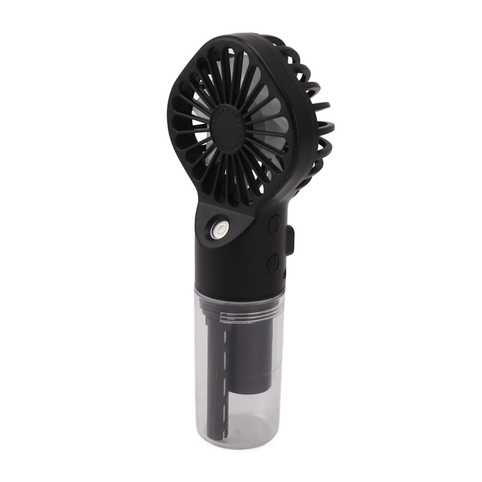 Tragbarer Mini-usb-ventilator Mit Sprühnebelfunktion, 4 Geschwindigkeitsstufen, Schwarz, Handlich, Ideal Für Den Sommer, Kühlend