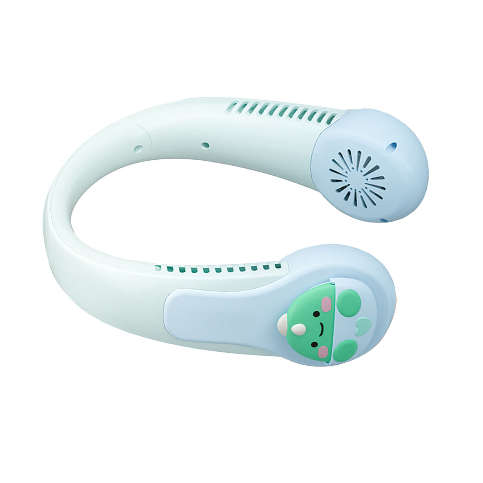Drachen-nackenventilator Für Kinder Und Erwachsene, Usb-aufladbar, Leise, Tragbar, Verdrehungsbeständig, Mit Eingebautem Akku, Für Outdoor-sport Und Den Täglichen Gebrauch