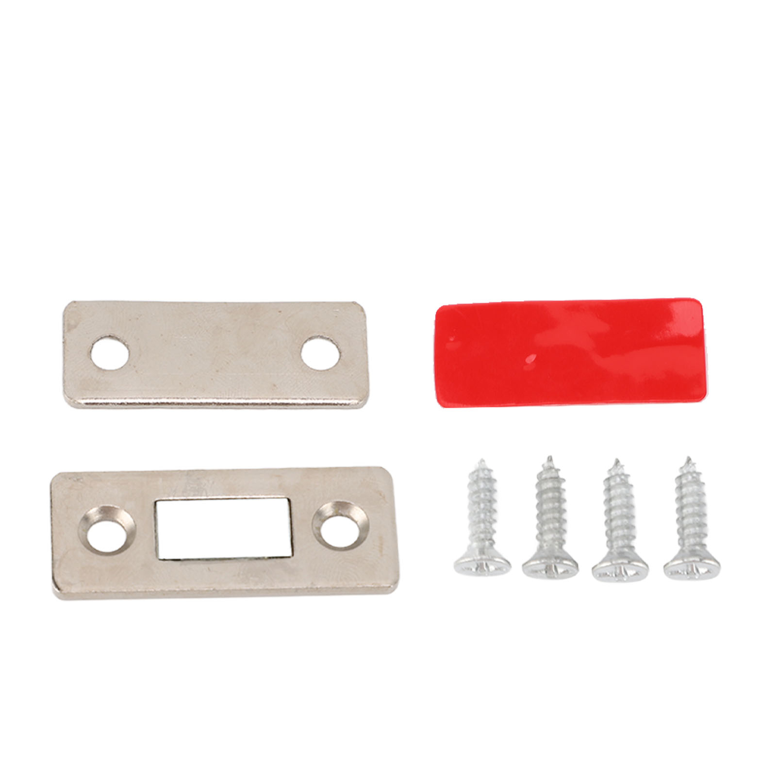 Set Mit 10 Edelstahl-schranktürmagneten, Selbstklebenden Magnetverschlüssen, Kaltgewalzten Möbelaufhängern, Schrankbefestigungen