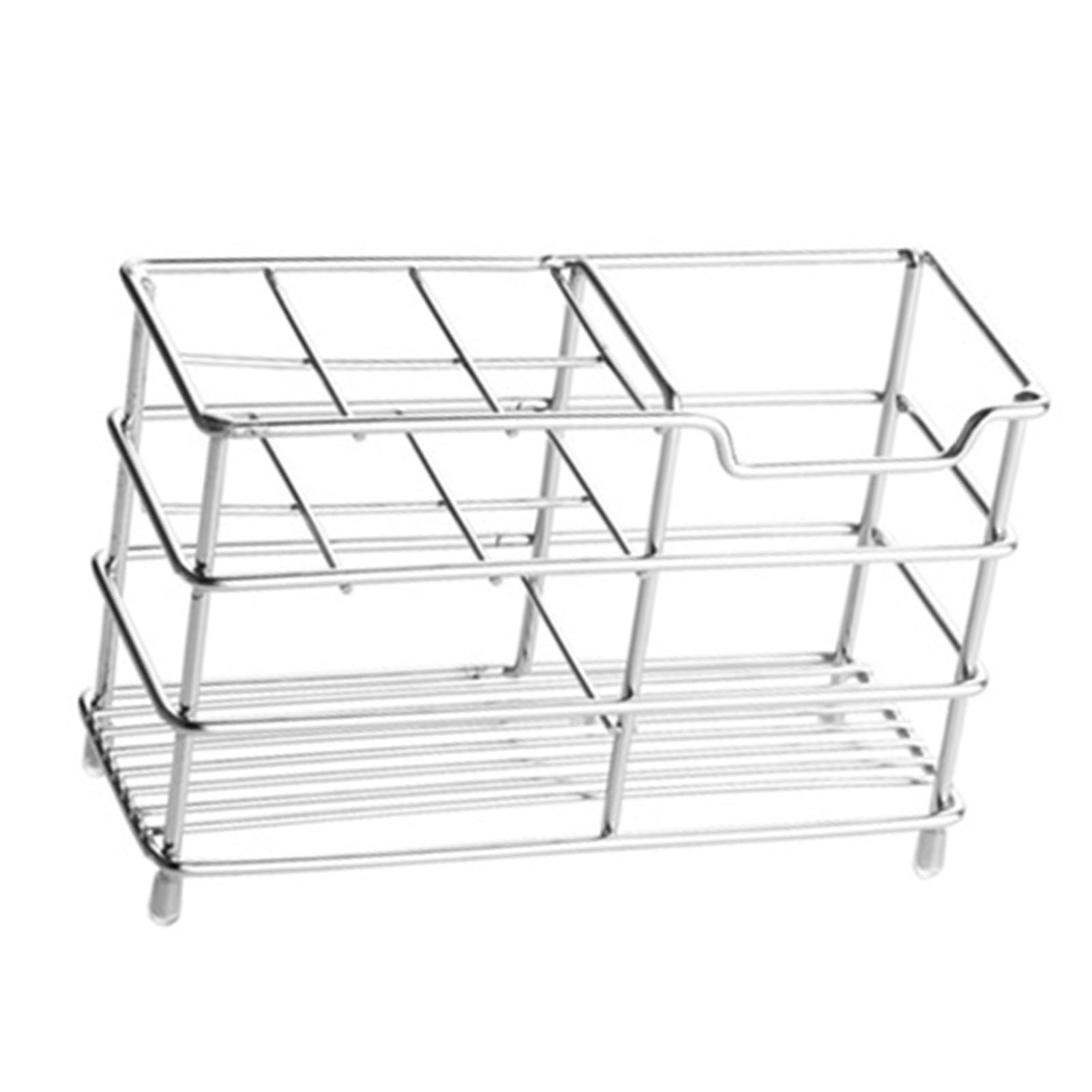 Zahnbürstenhalter Aus Edelstahl, Robuster, Multifunktionaler Zahnpastahalter, Badezimmer-organizer