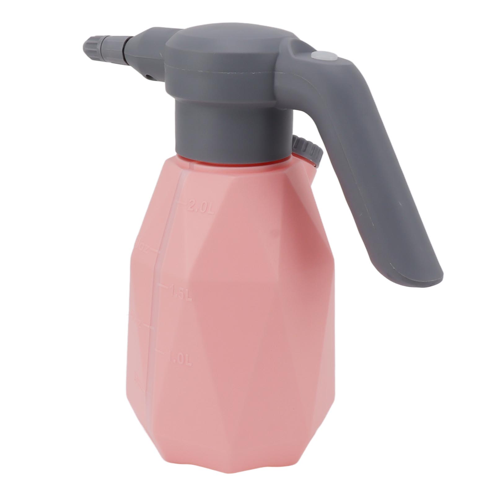 2-liter-akku-elektrosprühgerät Für Garten Und Haushalt, Rosa Automatischer Regner Mit Universalkopf, Kabelloses Tragbares Sprühgerät