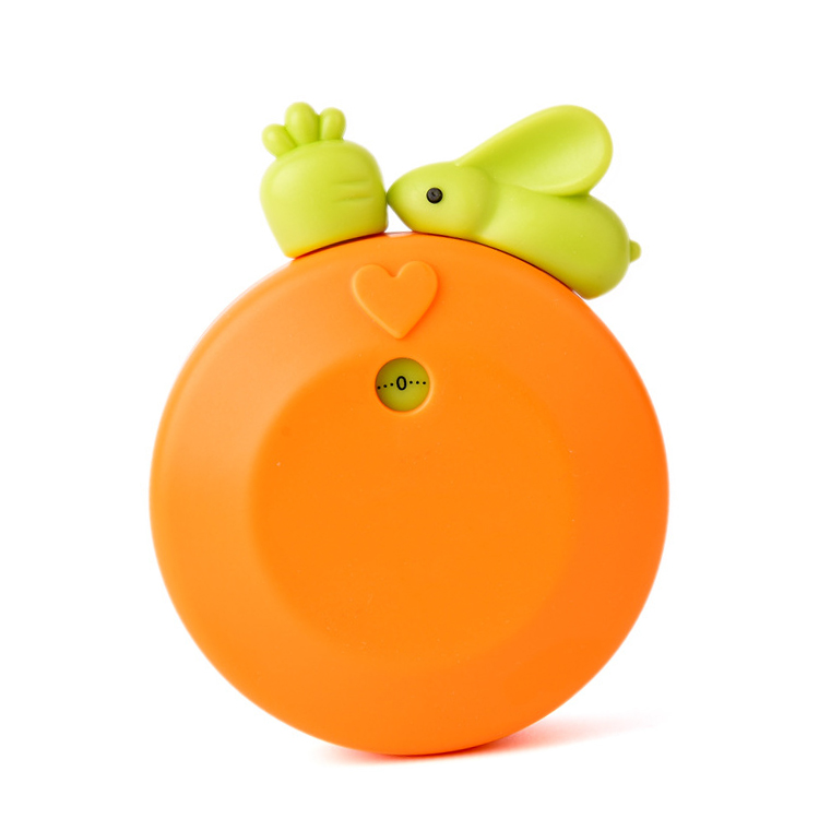 Mechanischer Timer In Hasenform, Präzise Küchenstoppuhr Für Kinder, Zum Lernen Und Kochen, Orange, Multifunktional, Schulgadget