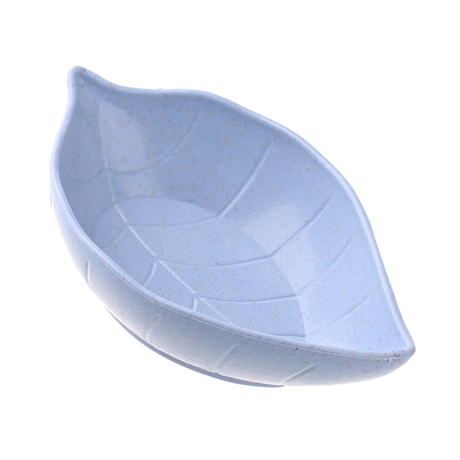 Robuster Blauer Blattteller, Ideal Für Gewürze, Moderne Küche, Abwaschbares Dekoratives Geschirr, Einzigartiges Set, Originelle Form, Leuchtende Farbe, Für Den Täglichen Gebrauch.