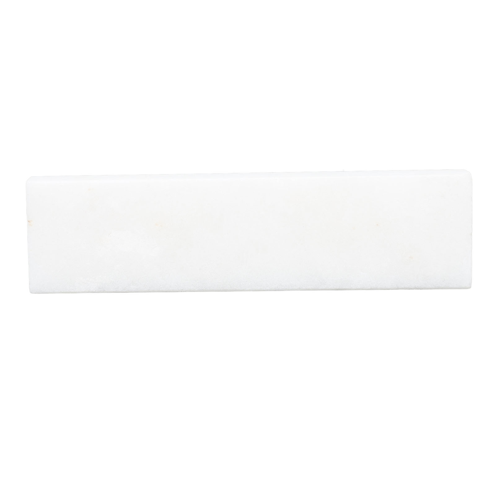 Weißer Jade-schärfstein, Körnung 8000, Doppelseitig Für Messer, Stellt Die Schärfe Der Klingen Wieder Her, Abmessungen 10x2,5x1 Cm, Professioneller Messerschärfer, Präzises Finish.