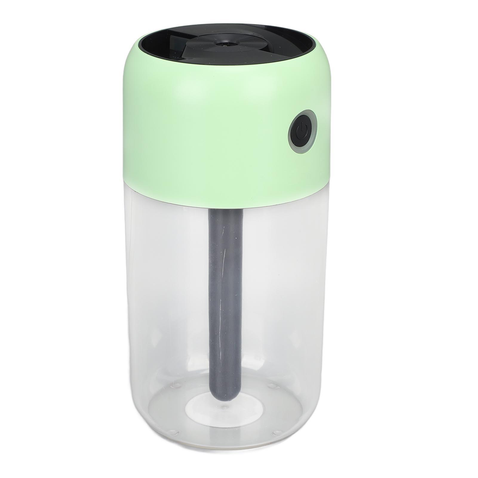 Leiser, Tragbarer Led-luftbefeuchter (300 Ml) Mit Farbigem Licht Für Auto, Büro Und Schlafzimmer Mini-tisch-luftbefeuchter Mit Nachtlicht Praktisches, Umweltfreundliches Geschenk