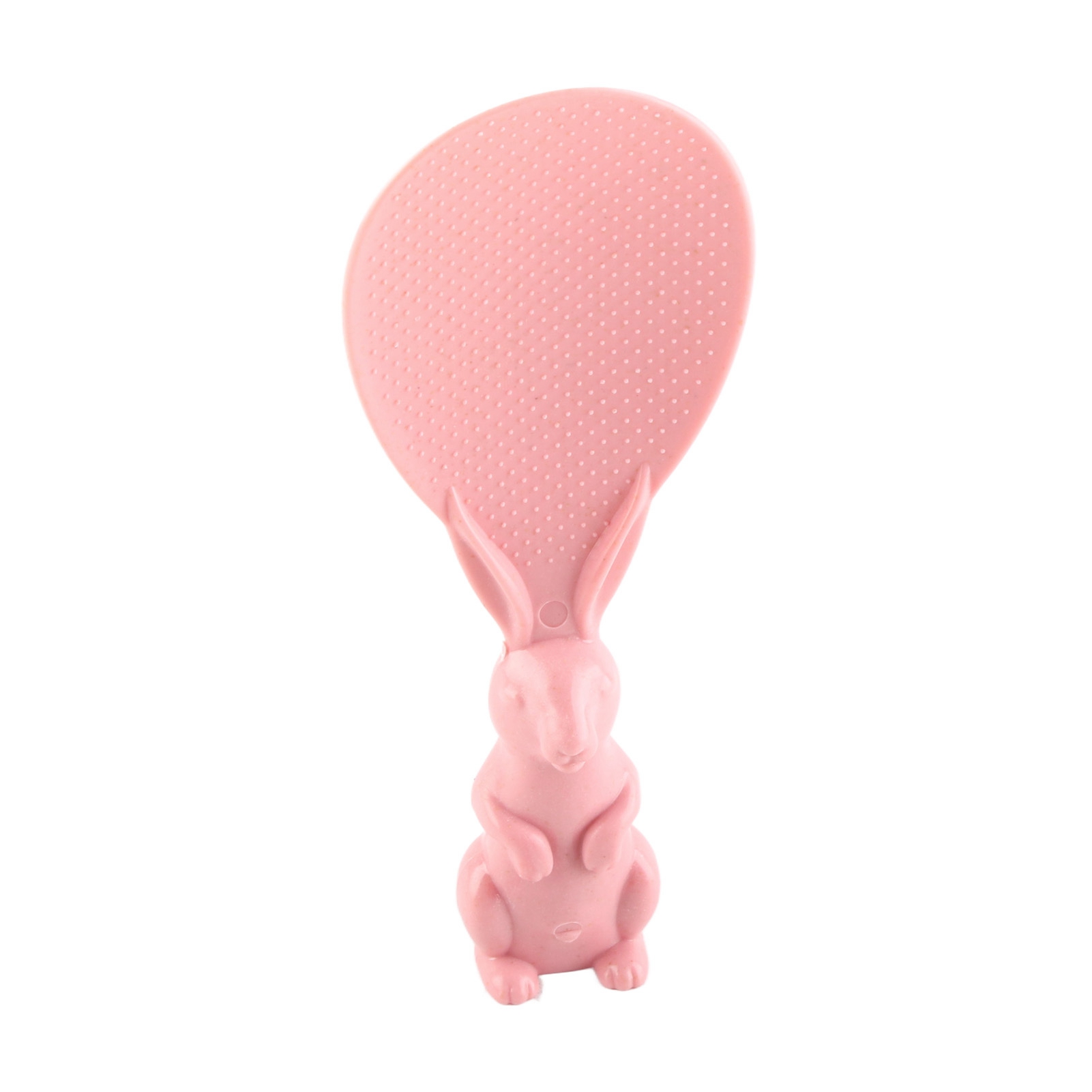 Reislöffel In Hasenform, Antihaftbeschichteter Spatel In Hasenform, Rosa Reislöffel, Freistehender Servierlöffel, Antihaftbeschichtetes Küchenutensil