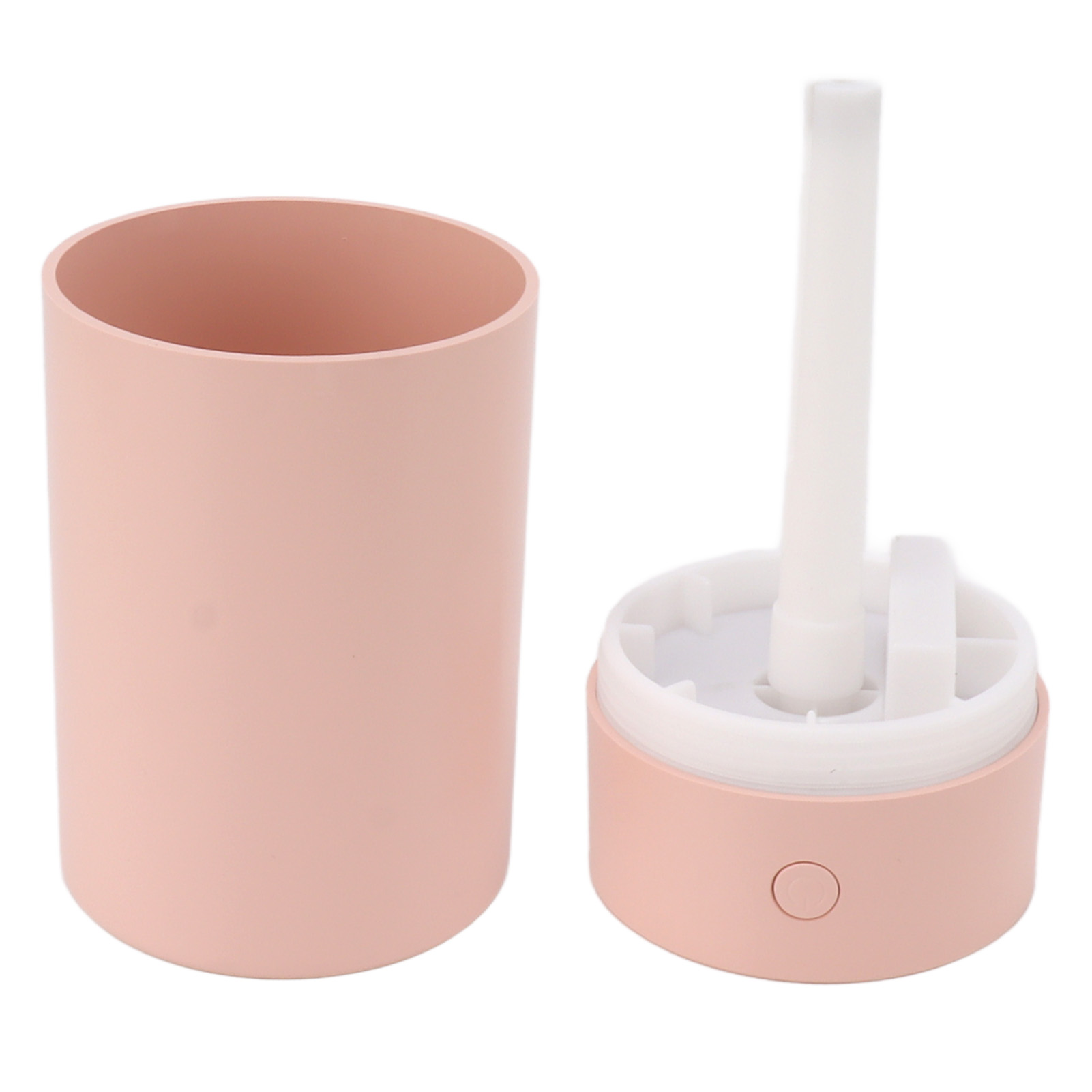 Mini-luftbefeuchter Mit Usb-anschluss, Tragbar, Leise, Tischgerät Mit Farbigem Nachtlicht, Für Auto, Zuhause, Büro, Schlafzimmer, Rosa