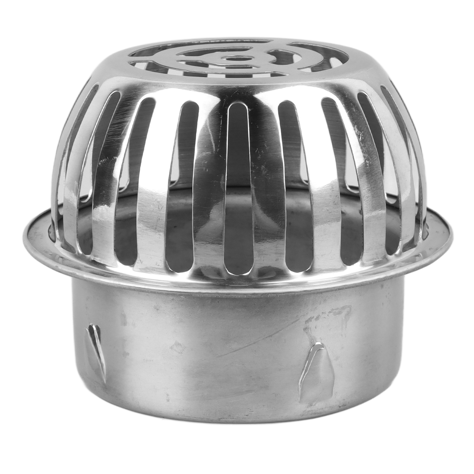 Runder Terrassenablauf Aus Edelstahl, Geruchsneutral, Verstopfungsfrei, Schnelle Entwässerung Für 110-mm-pvc-rohre, Balkon.