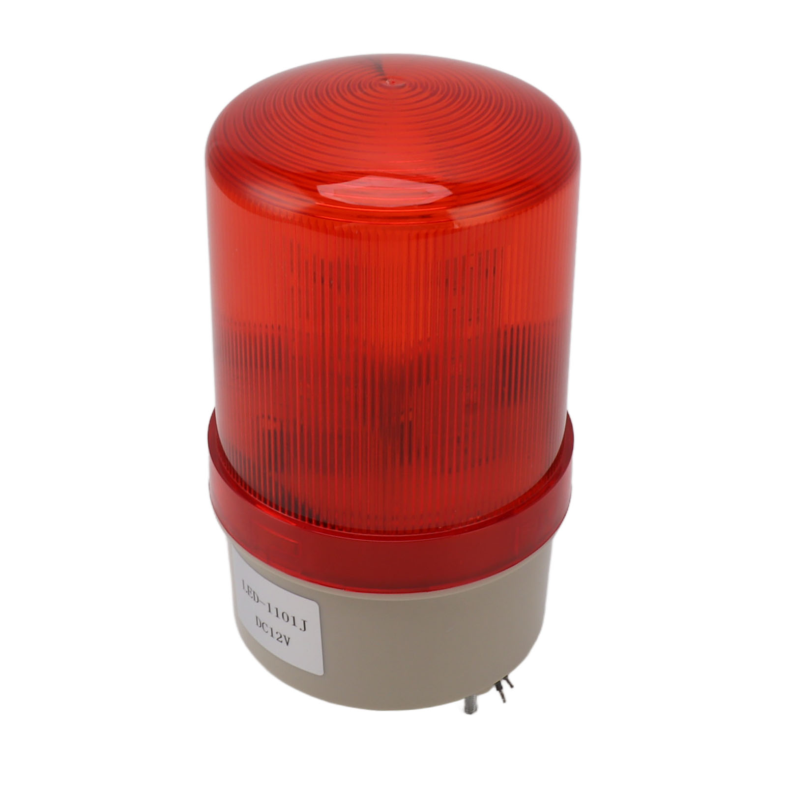 12v Dc Drehleuchte Mit Akustischem Alarm Und Drehlicht Für Elektronische Zäune, Blinklichtsignal, Integrierte Sirene, Perimeterschutz, Einbruchserkennung, Rotierende Warnleuchte.