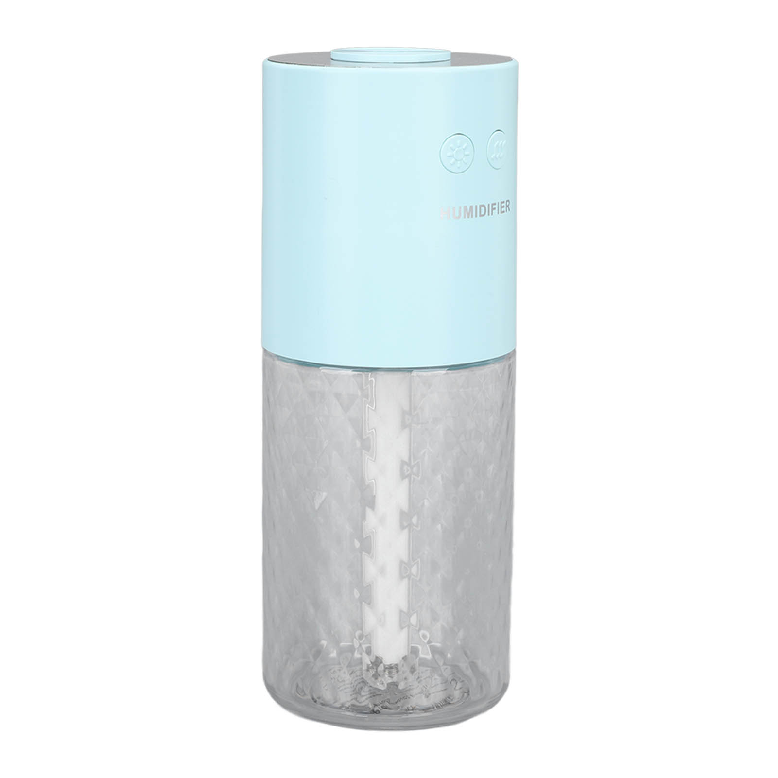Extrem Leiser, Langlebiger Tragbarer Luftbefeuchter, 200-ml-mini-nebelventilator Für Schlafzimmer, Büro, Auto, Hellblau