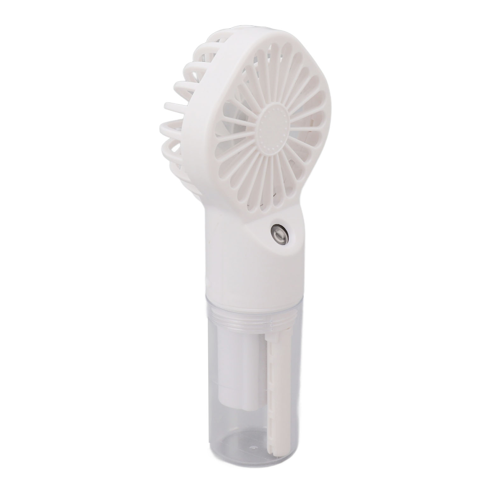 Tragbarer, Per Usb Aufladbarer 4-stufiger Nebelventilator – Weiß – Mini-wassersprüh-windschutz Für Gesicht Und Nacken, Für Drinnen Und Draußen