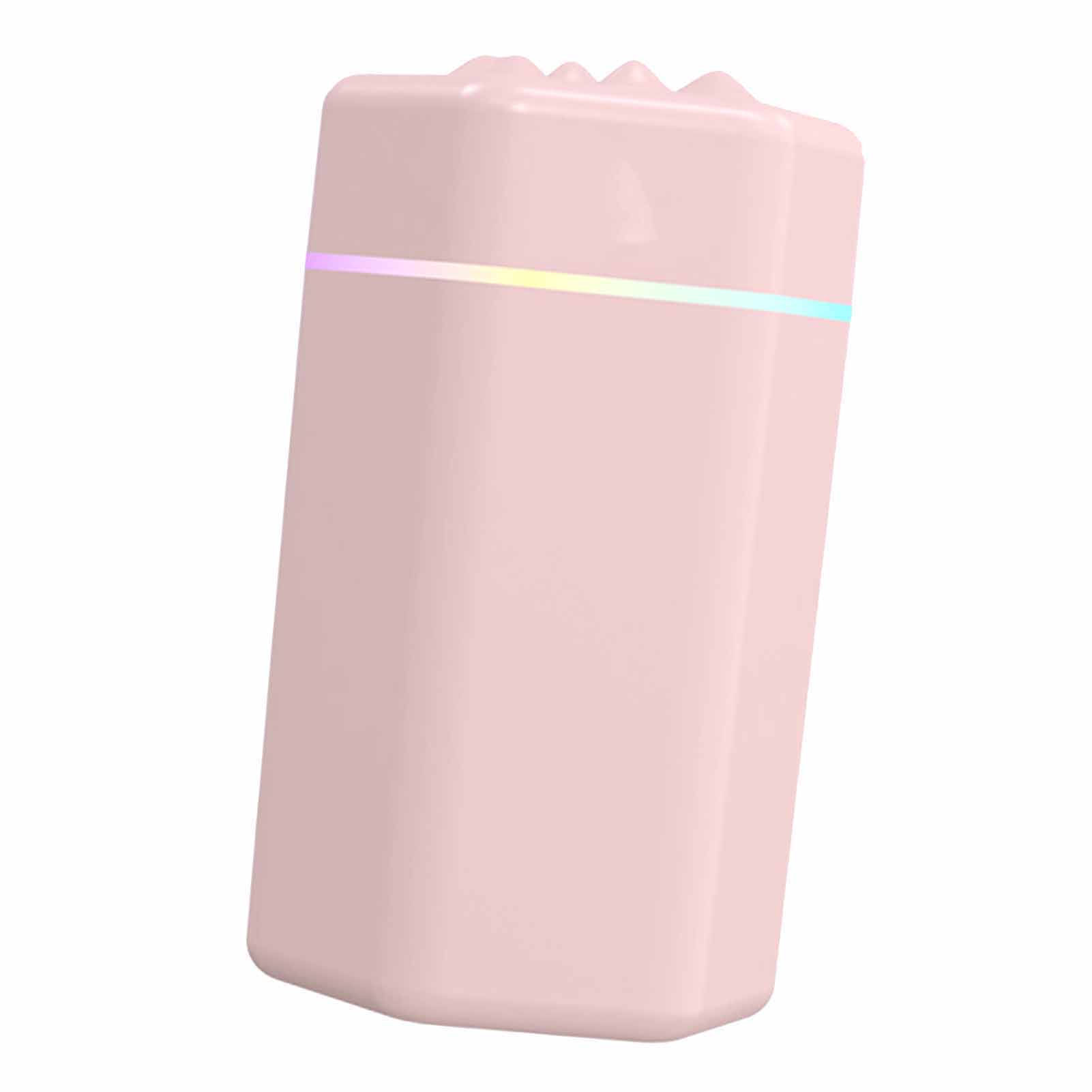 Mini-usb-luftbefeuchter, Großes Fassungsvermögen, Effizienter Nebel, Leise, Tragbar Für Büro, Reisen, Auto, Rosa