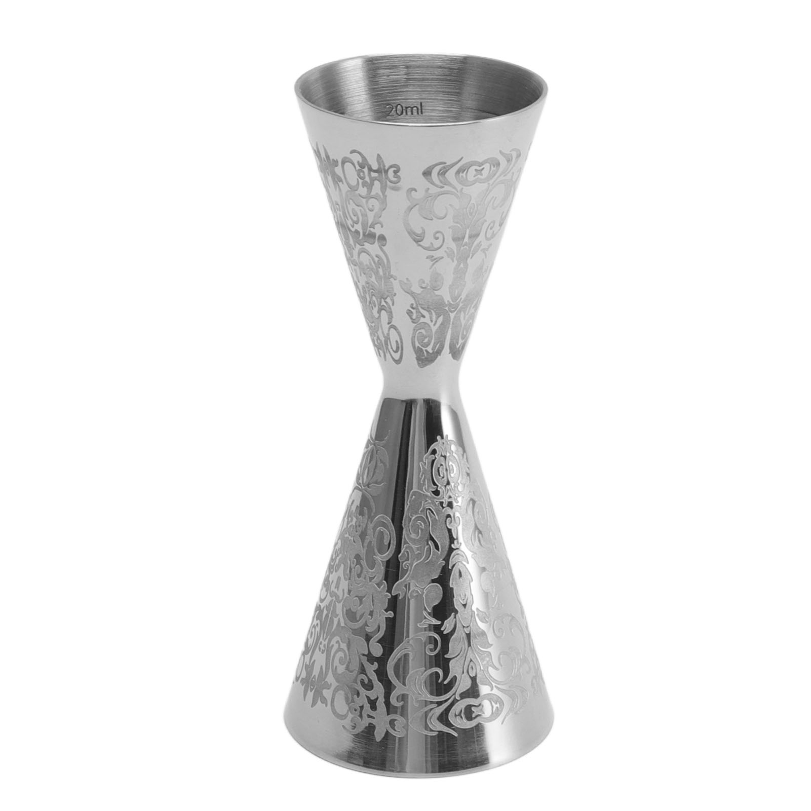 Doppelseitiger Cocktail-jigger Mit Integriertem Edelstahl-bar-jigger Und Messbecher, 30 Ml Und 45 Ml Fassungsvermögen, Messbecher Für Die Hausbar