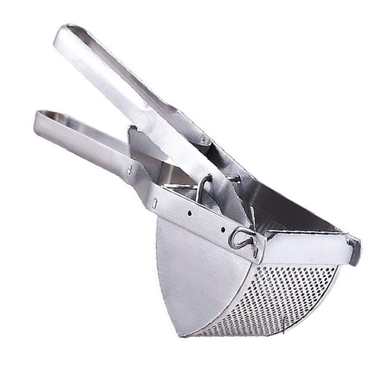 Professionelle Kartoffelpresse Aus Edelstahl, Manueller Kartoffelstampfer Mit Entsafterfunktion, Robustes Küchenutensil