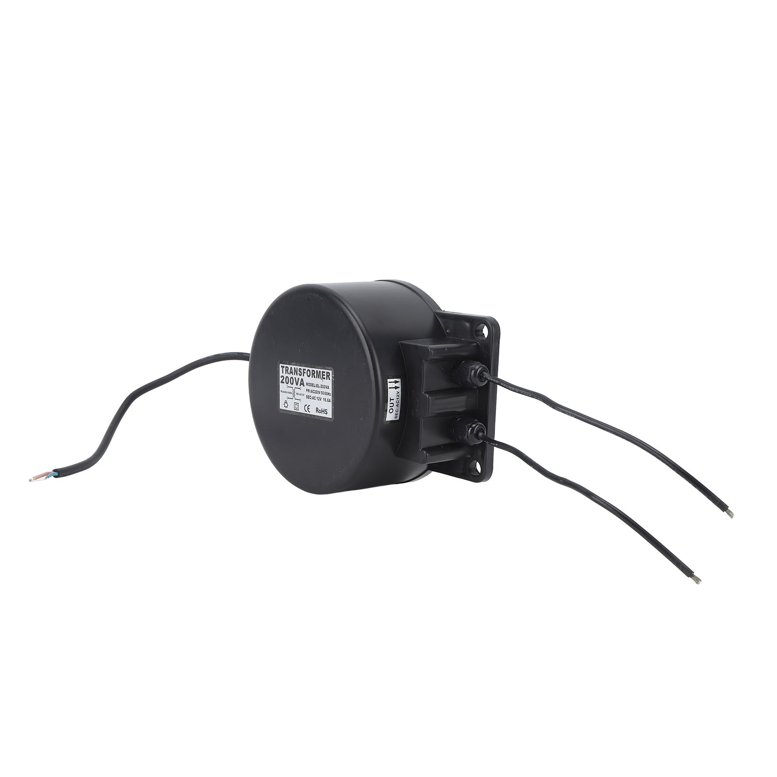 Transformator Für 200-w-led-strahler, 200 Va, 220 V Wechselstrom Auf 12 V, Ip68 Wasserdicht, Niederspannung Für Unterwasserbeleuchtung, Schwimmbad, Springbrunnen, Garten, 1 Stück