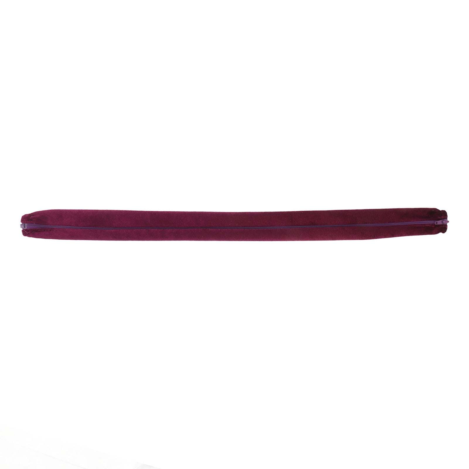 Staubdichte Schutzhülle Aus Violettem Flanell, 60 Cm X 5 Cm, Mit Reißverschluss, Für Kabel