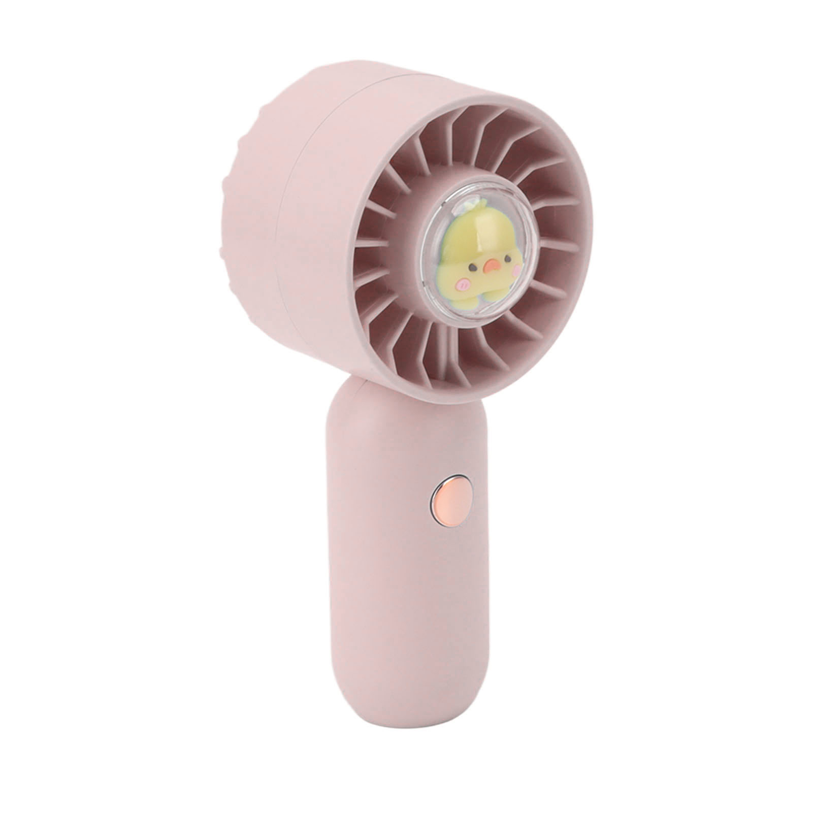 Tragbarer Mini-usb-ventilator Mit Kabel Und 500-mah-akku, Pink