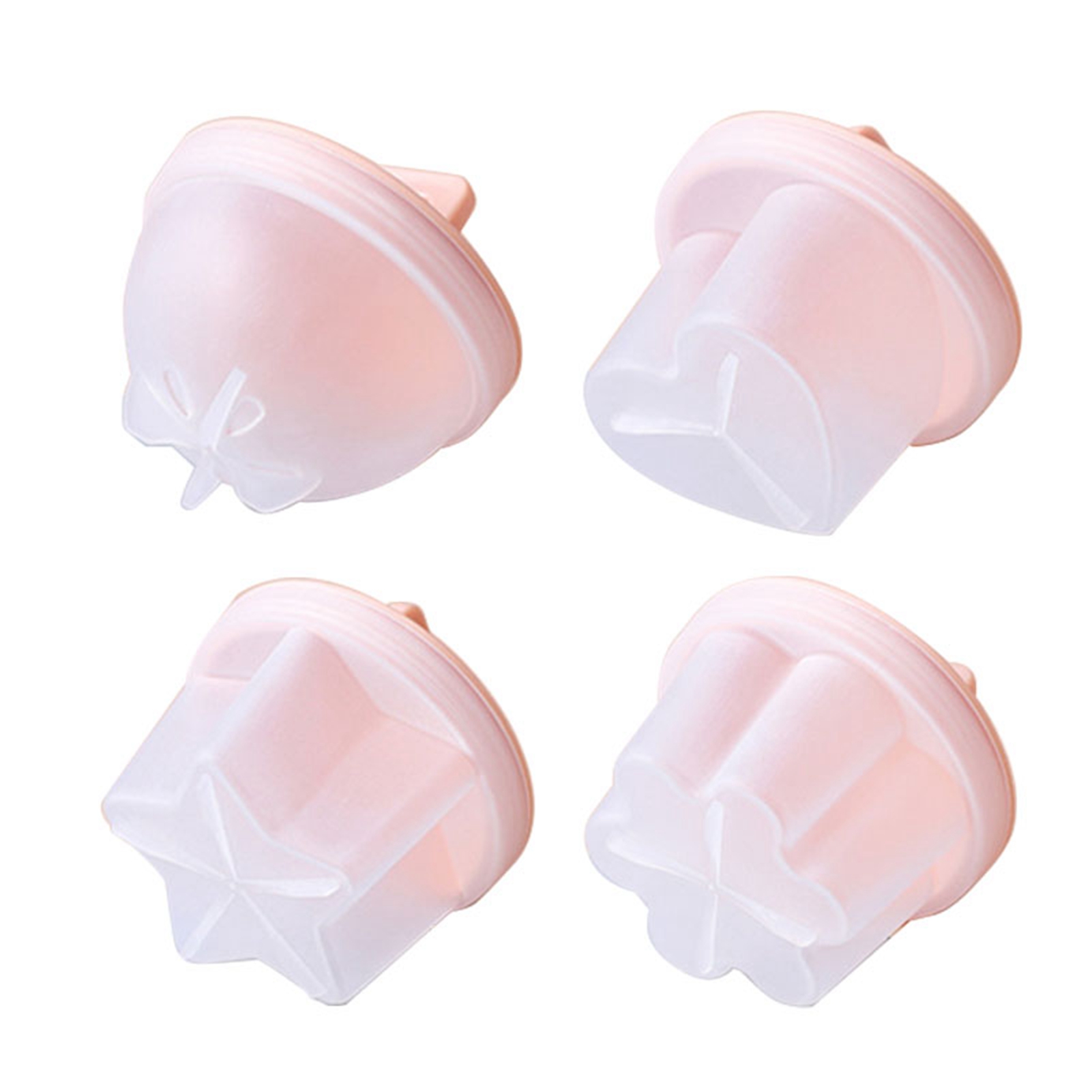 Multifunktionale, Antihaftbeschichtete Eierform Zum Dämpfen, Schnelles Garen, Niedlicher Eierkocher Mit Ölpinsel, Für Die Heimische Küche, Rosa