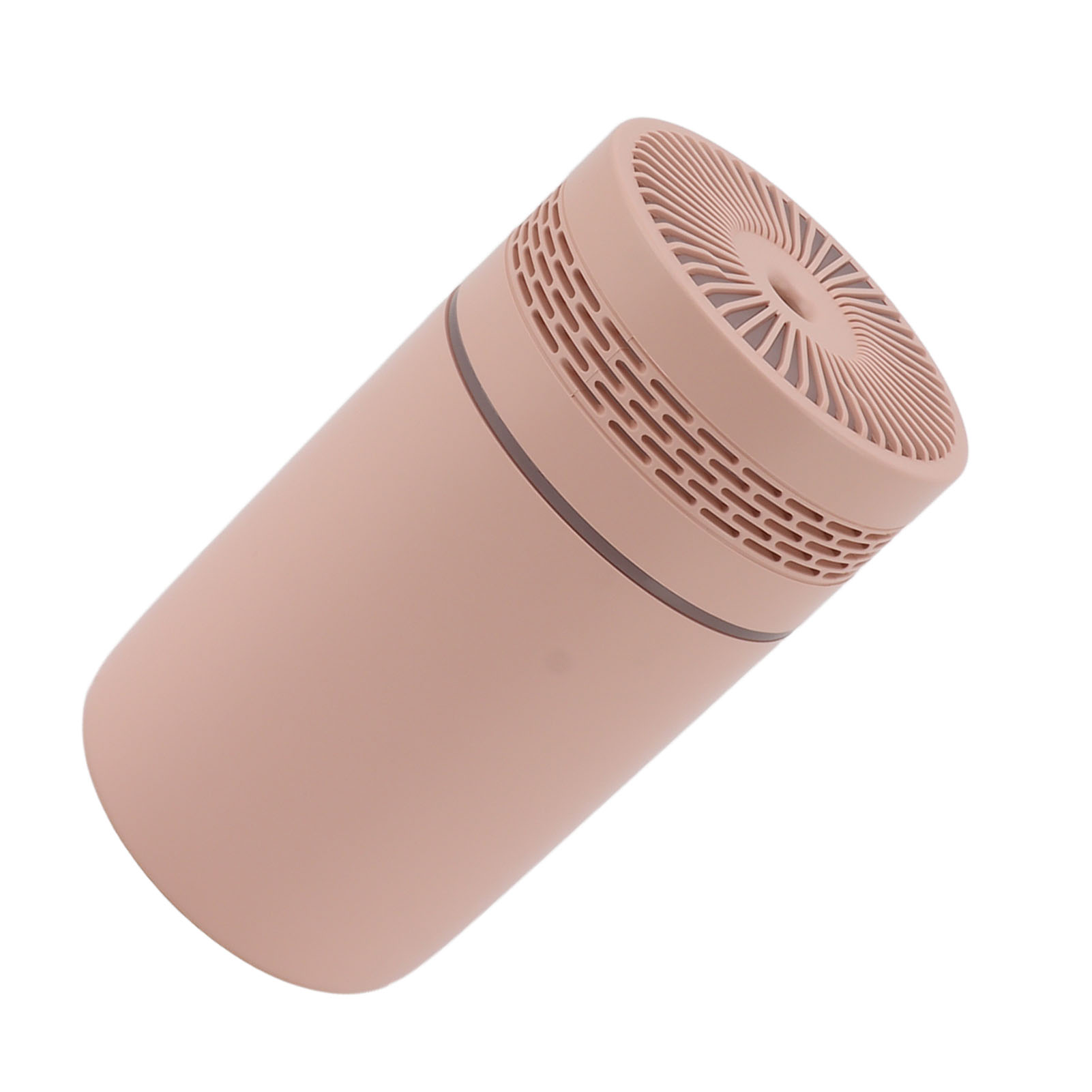 Mini-usb-luftbefeuchter Mit Wiederaufladbarkeit, Tragbarer Nebelventilator Für Auto, Schlafzimmer Und Büro, Rosa Nachtlicht, Leiser Tischzerstäuber.