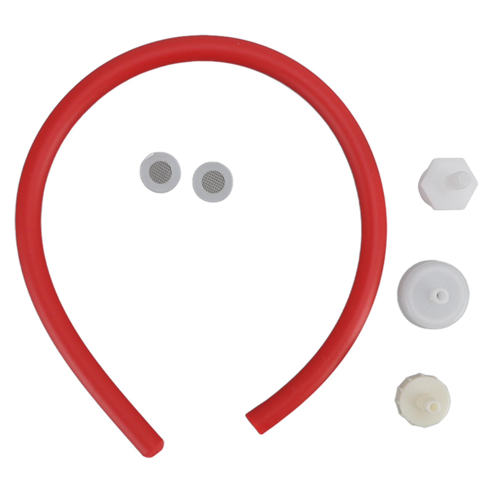 50 Cm Langer Roter Silikon-einlaufschlauch, Anti-reflux-analdusche, Analreinigungsschlauch Für Flaschenhahn