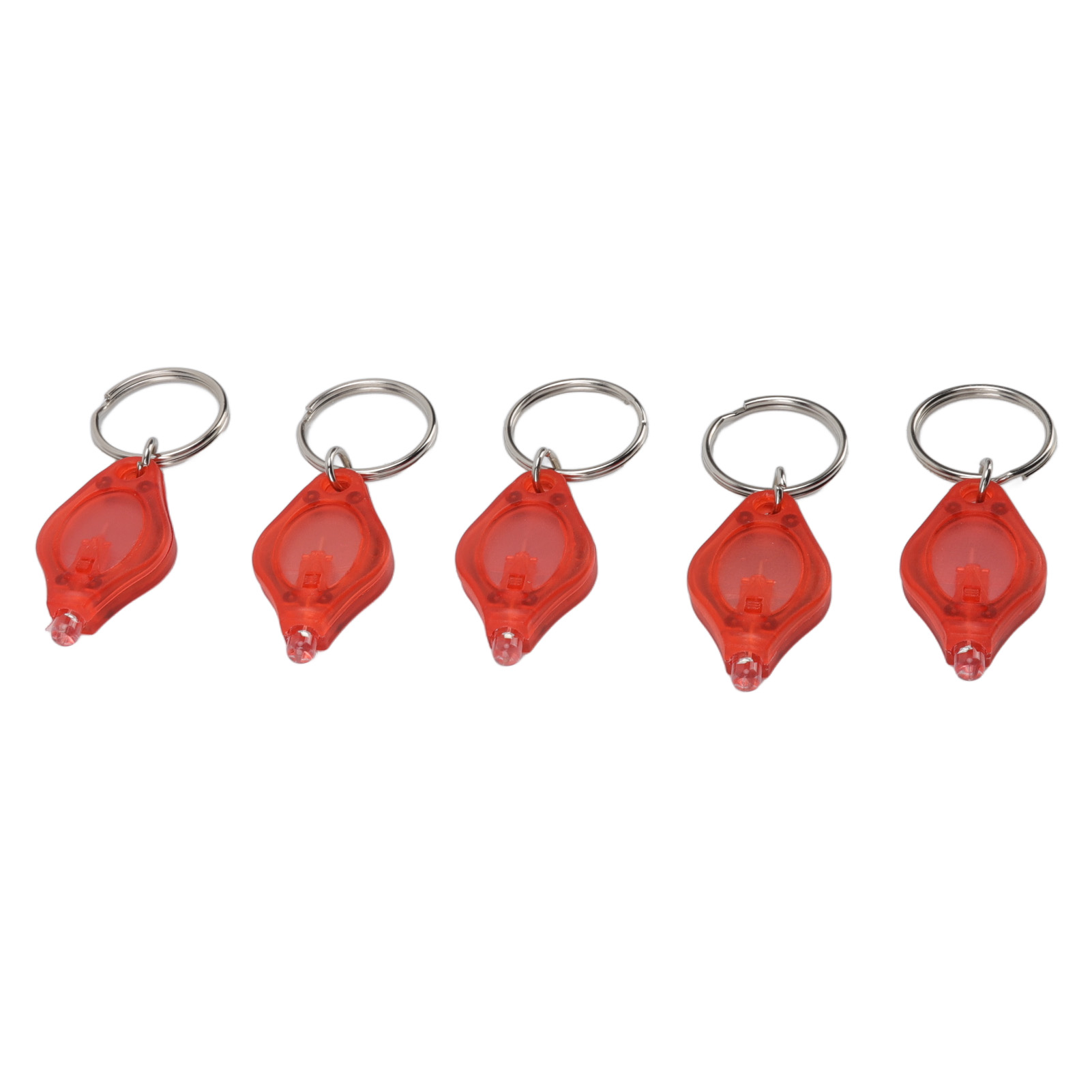 Set Mit 5 Mini-led-ringlichtern, Tragbare Taschenlampe Zur Schmuckprüfung, Rotlicht