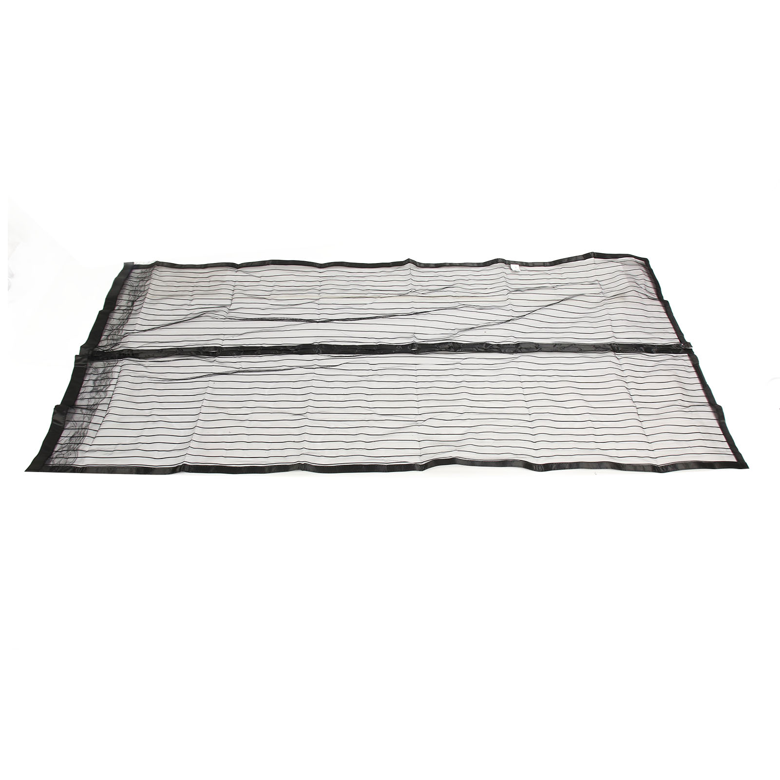 Atmungsaktiver Moskitonetz-türvorhang, Insektenabweisend, Weich Und Selbstschließend, Vielseitiger Schutz, Schwarz, 90 X 215 Cm