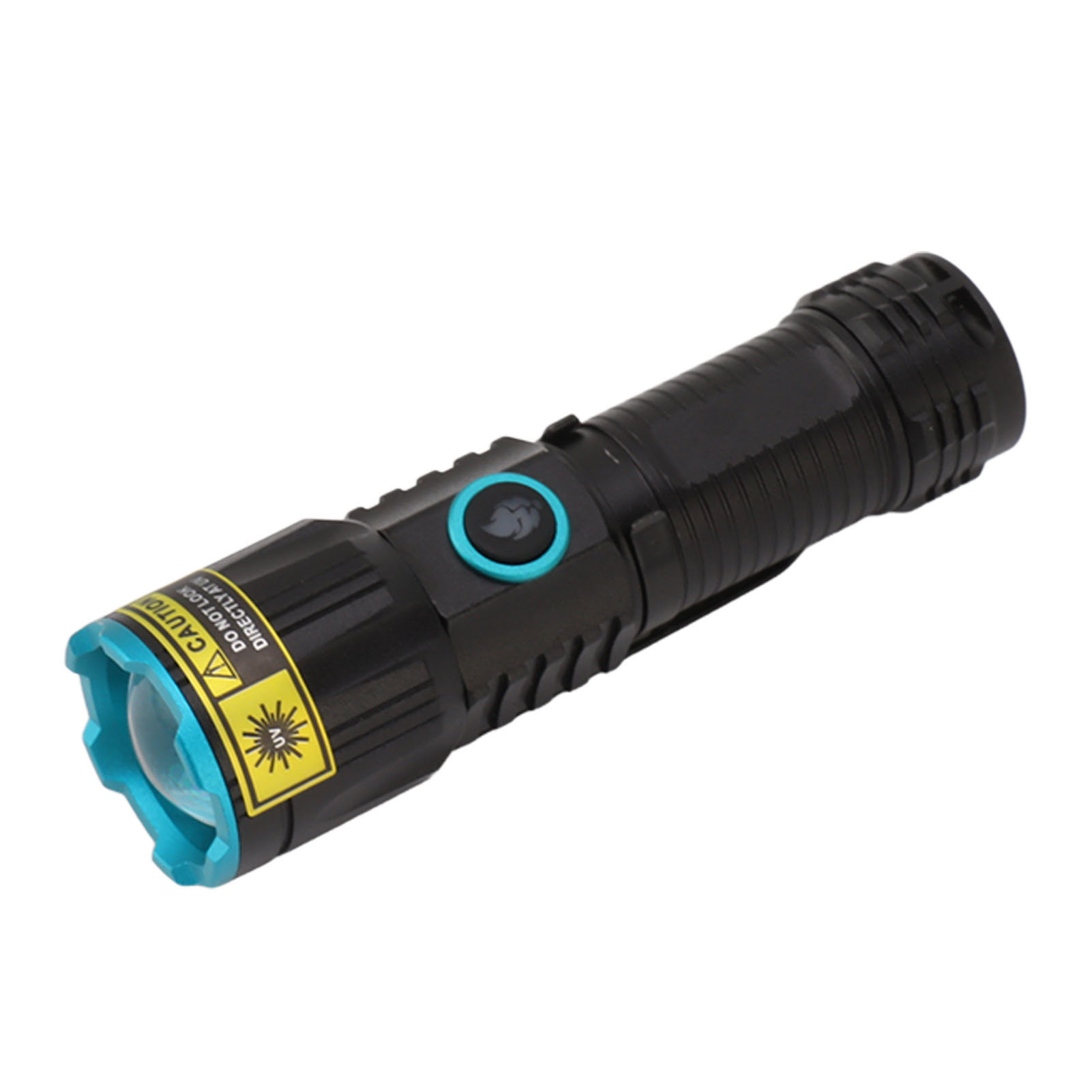 Zoombare Uv-taschenlampe Mit 365 Nm Wellenlänge, Wiederaufladbar, Typ C, Gehäuse Aus Aluminiumlegierung, Tragbare Led Zur Erkennung Von Tierurin, Schwarz, Kompakte Und Leichte Taschenlampe.
