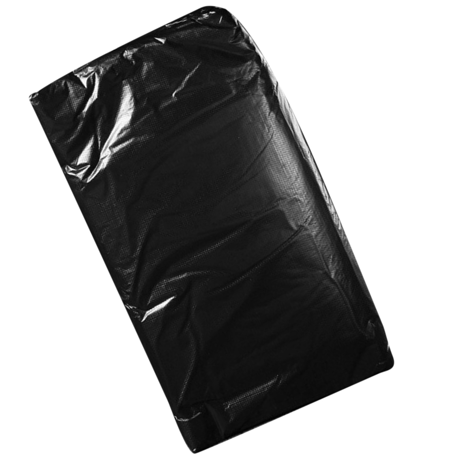 Packung Mit 50 Großen, Recycelbaren, Vielseitig Verwendbaren Schwarzen Plastikmüllsäcken Für Küchen, Büros Und Baustellen