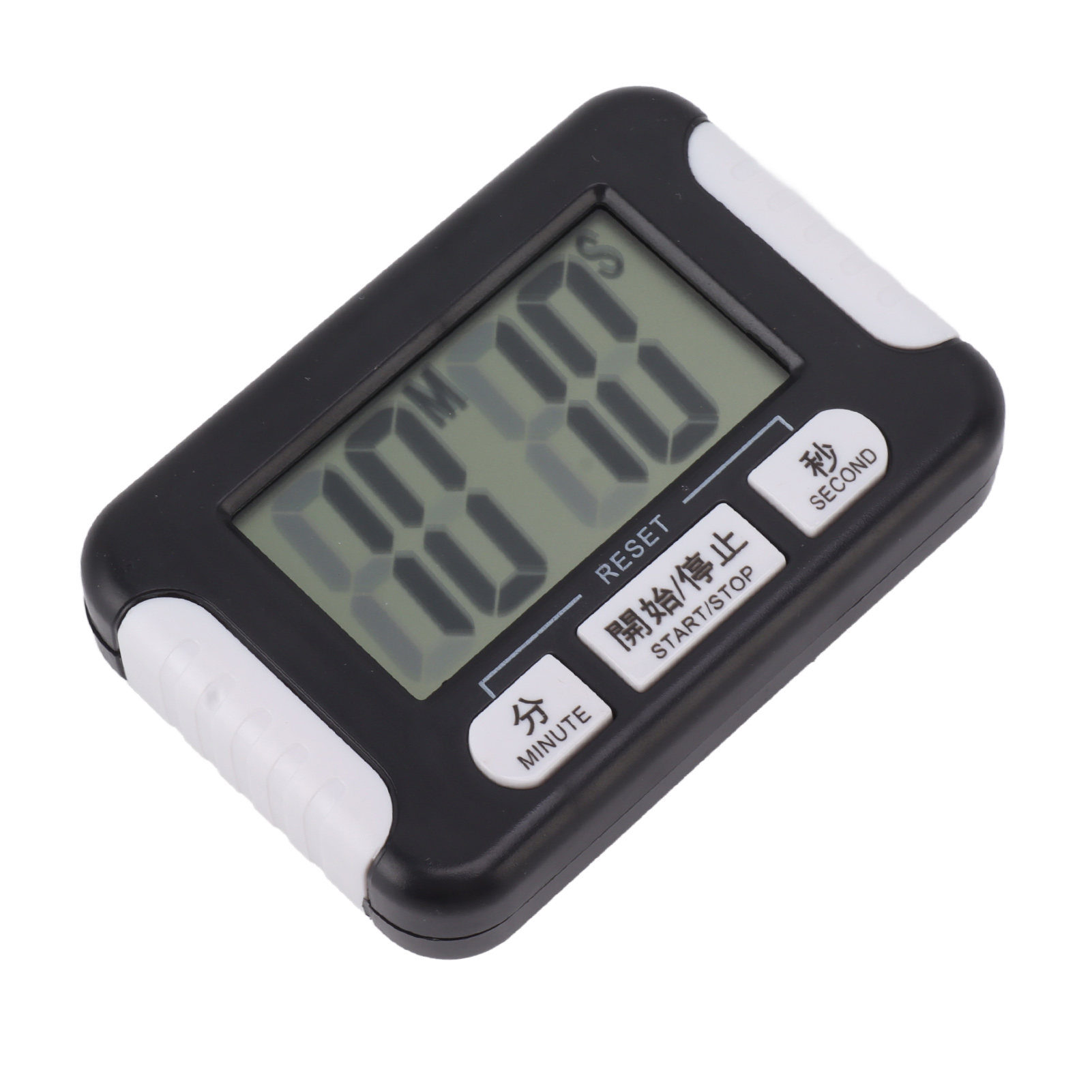 Tragbarer, Multifunktionaler Digitaltimer, Einfach Zu Bedienen, Mit Alarm Und Countdown-timer Für Die Küche, Schwarz