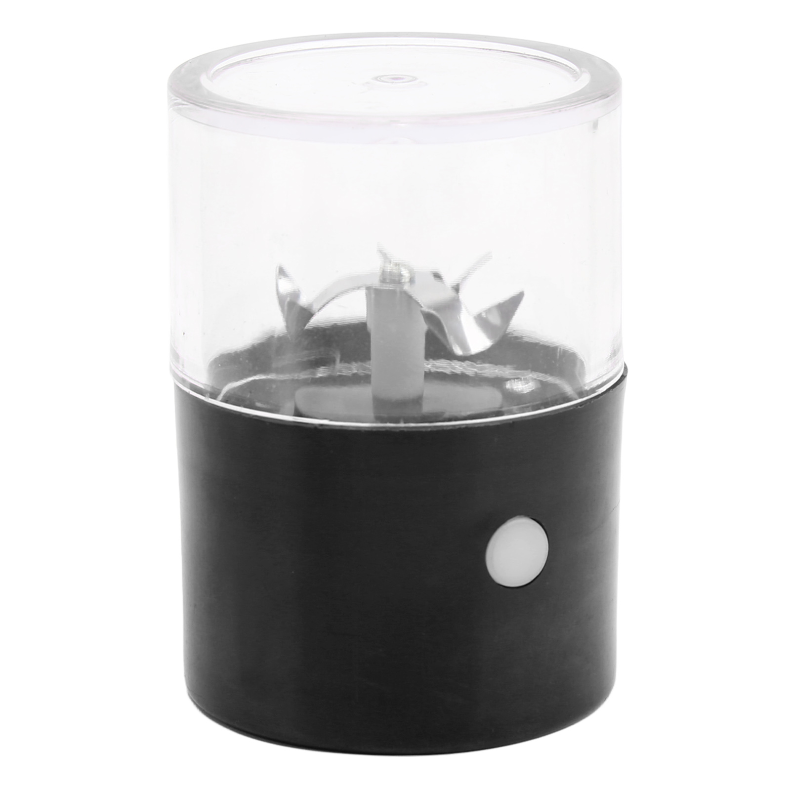 Tragbare Elektrische Gewürzmühle Aus Edelstahl, Stahlklinge, Usb-aufladbar, Kräutermühle, Zerkleinerer Für Gewürze Und Kräuter, Schwarz