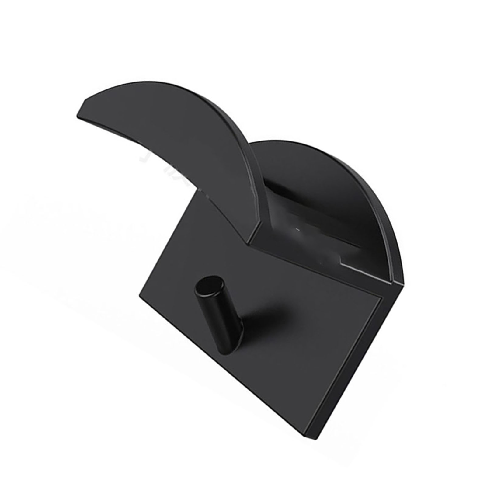 Schwarze, Transparente Klebehaken Für Die Wand, 10er-pack, Modernes, Minimalistisches Design, Stabiler Huthalter Zur Wandmontage