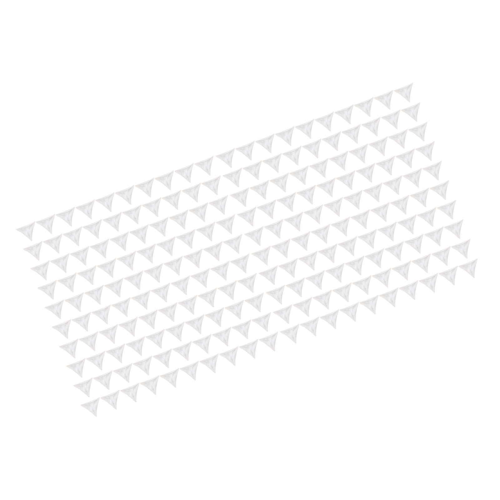 Transparente Dreieckige Eckenschützer, Stoß- Und Staubdicht, 200er-packung, Für Tische, Treppen, Schränke, Schubladen Und Möbel.