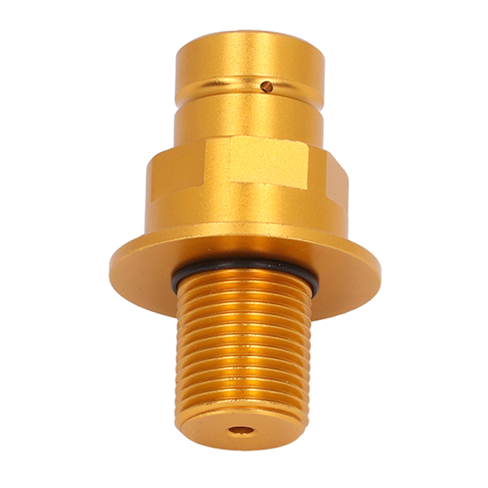Kupfer-co₂-adapter Für Wassersprudler, Art Quick Connect-anschluss, Vergoldet, M18x1,5-gewinde