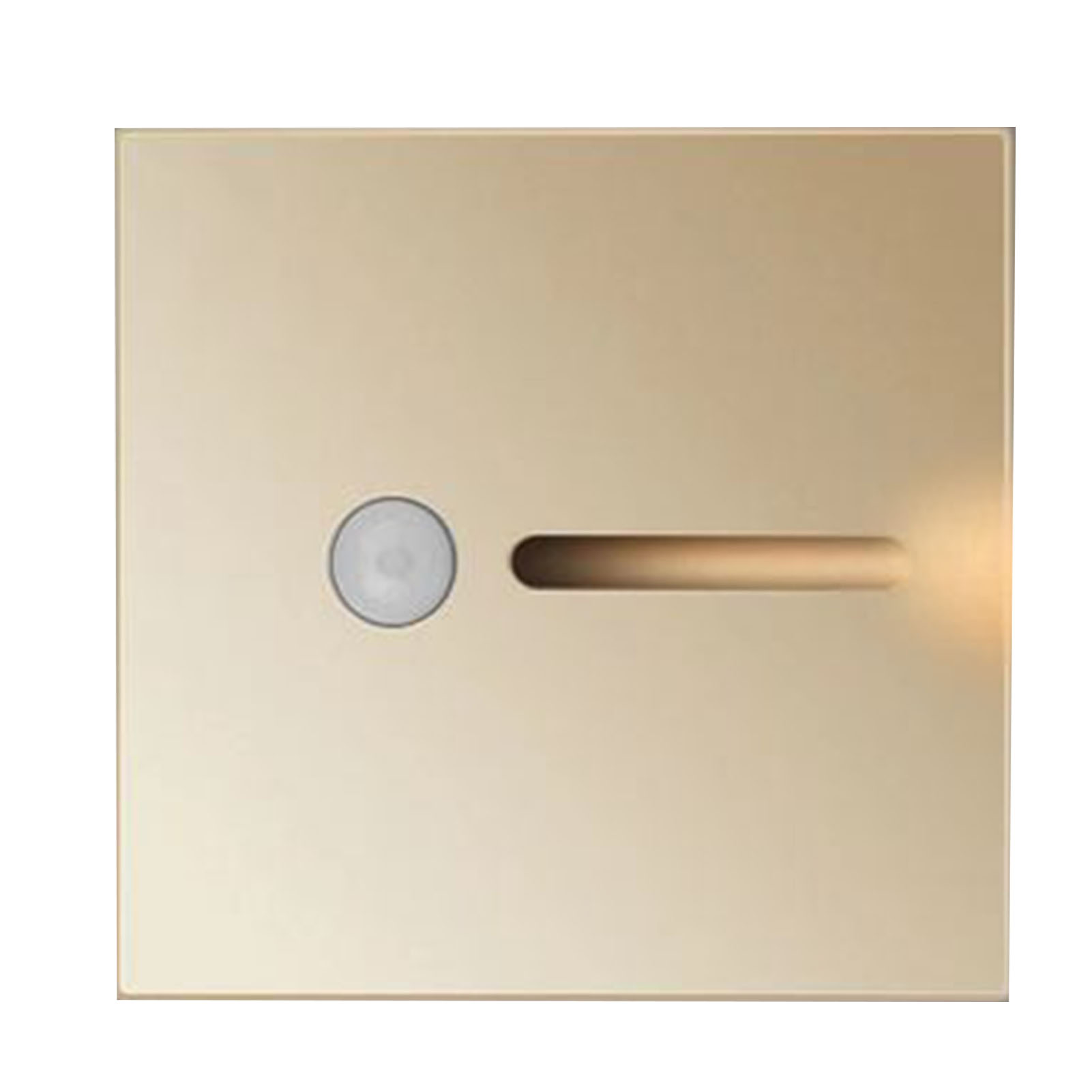 Led-bewegungsmelderlampe, Abs, Kleine Goldene Induktionslampe Für Nachttisch, Flur, Eingangsbereich