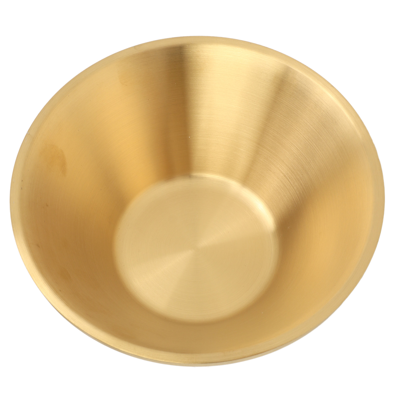 Doppelwandige, Goldfarbene Edelstahlschüssel, Dekorative Salatschüssel 14 Cm, Ideal Zum Mischen, Kochen, Backen Und Zubereiten In Der Küche.