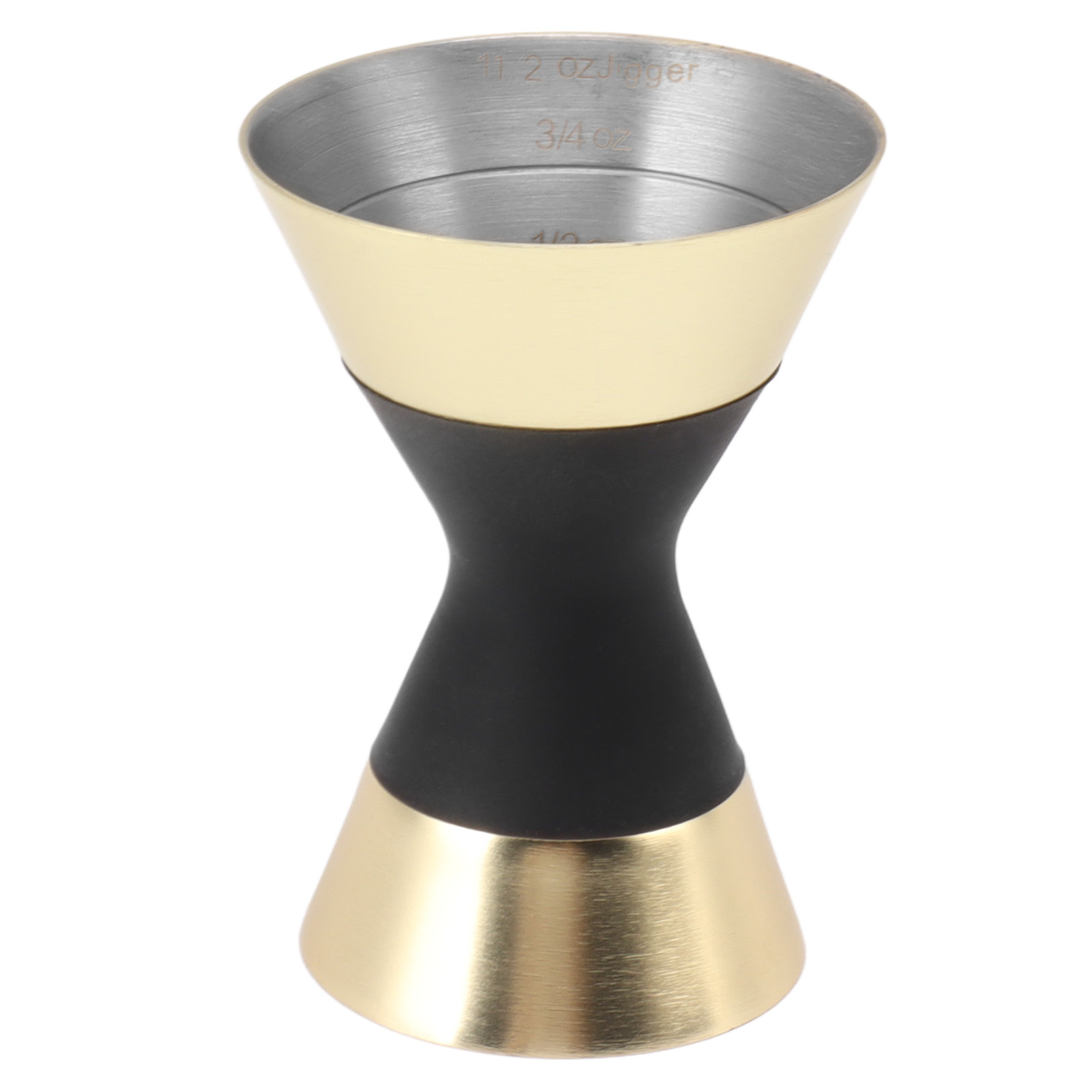Doppelter Cocktail-jigger Aus Goldfarbenem Edelstahl Mit Skala, Ideal Für Die Hausbar