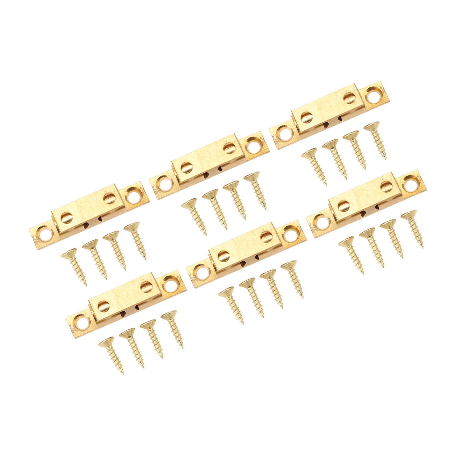 Messing-schranktürriegel, Kugelverschlüsse Für Schränke, Mit Goldenen Schrauben, Passend Für Die Meisten Möbel, 50 Mm / 2 Zoll