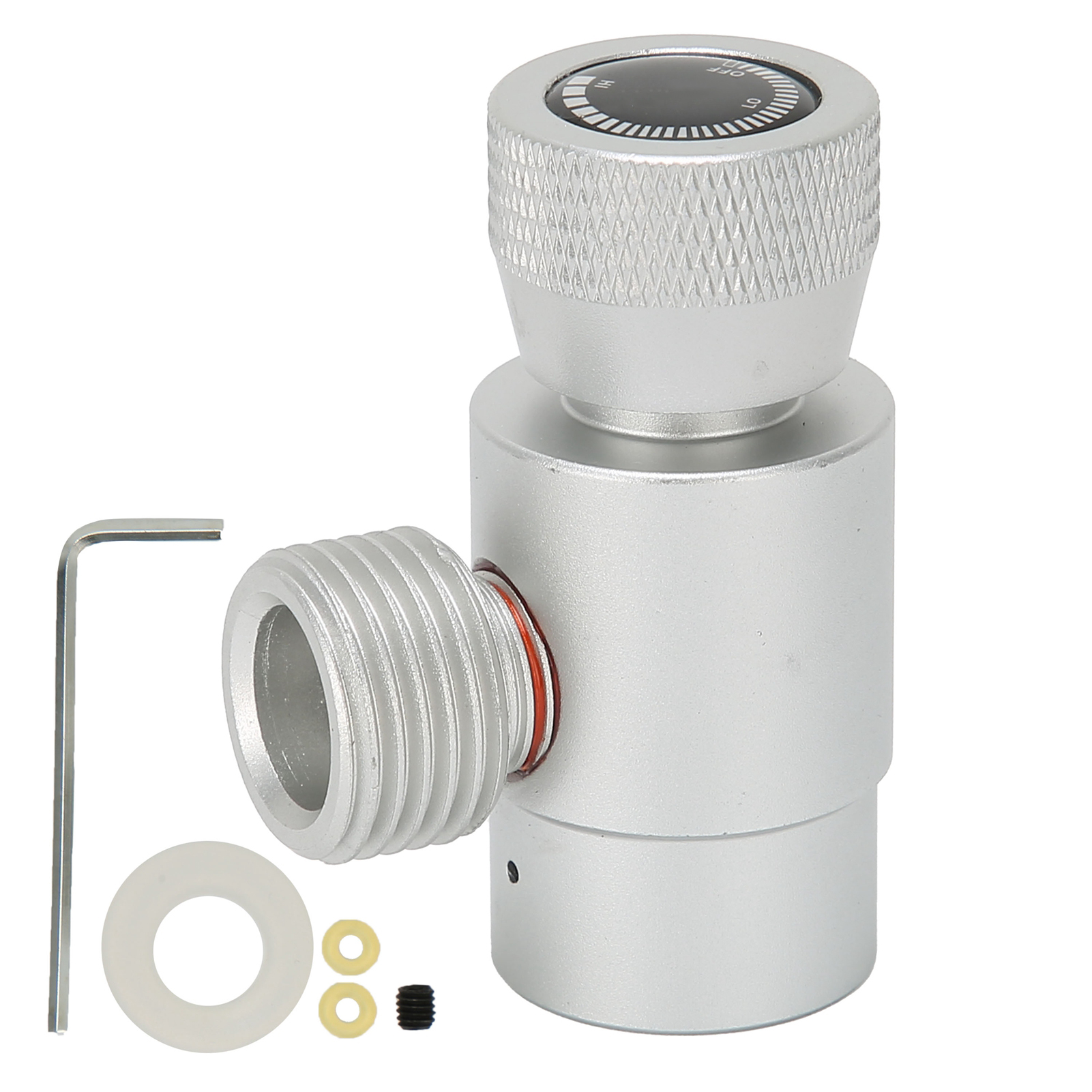 Co2-fülladapter Cga320/tr21-4 Ventilanschluss Für Sodazubehör Asa Silber