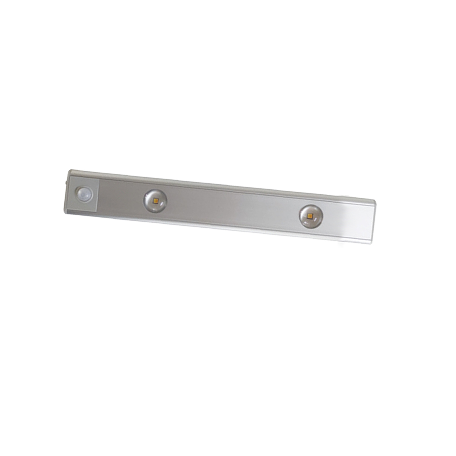 Ultradünne, Wiederaufladbare, Kabellose Led-schrankleuchte Mit Bewegungssensor, 20 Cm, Smart Silver