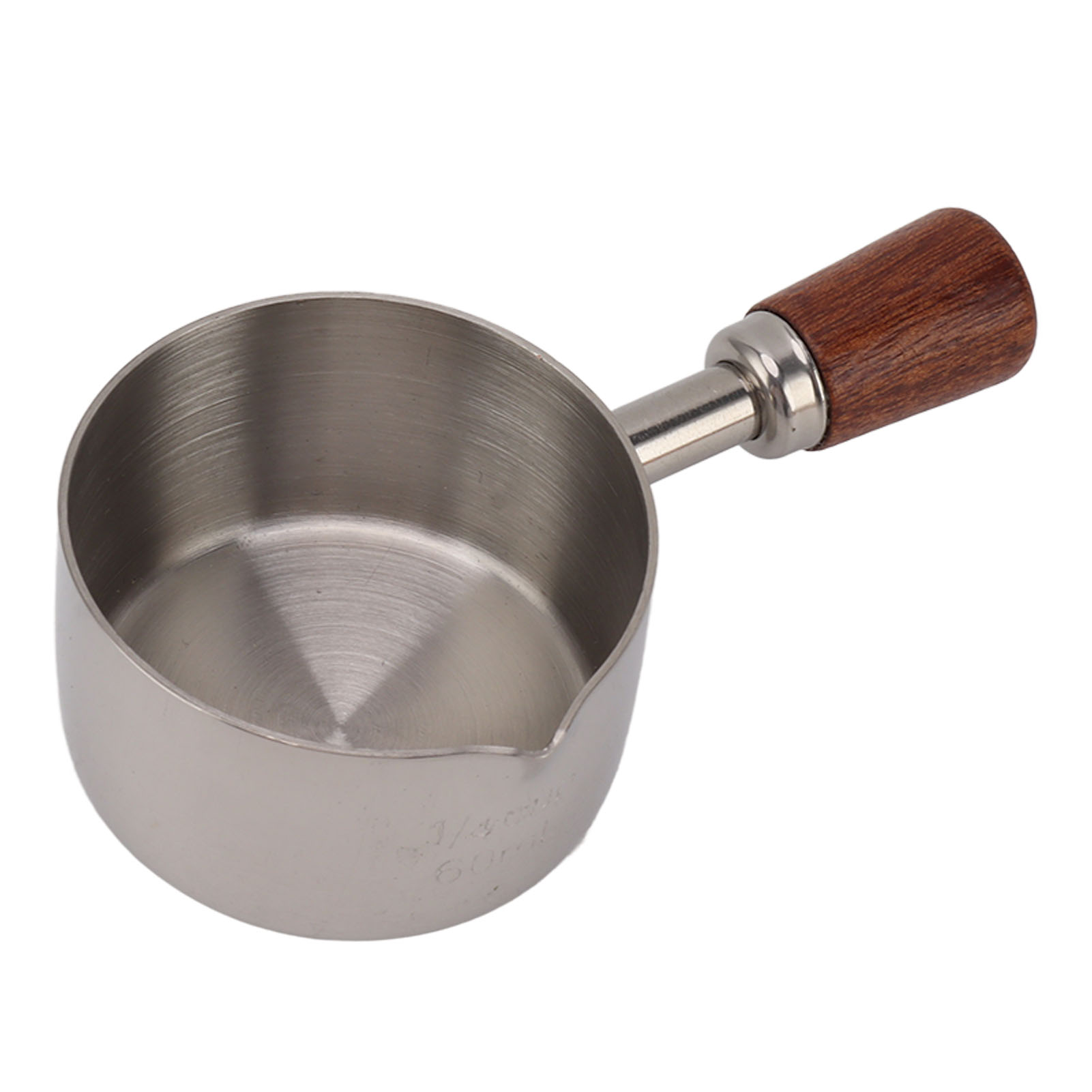 Professionelle Sauciere Aus Edelstahl 304 Mit Griff, Für Küche, Bankett, Picknick Im Freien, Silberfarben, 60 Ml