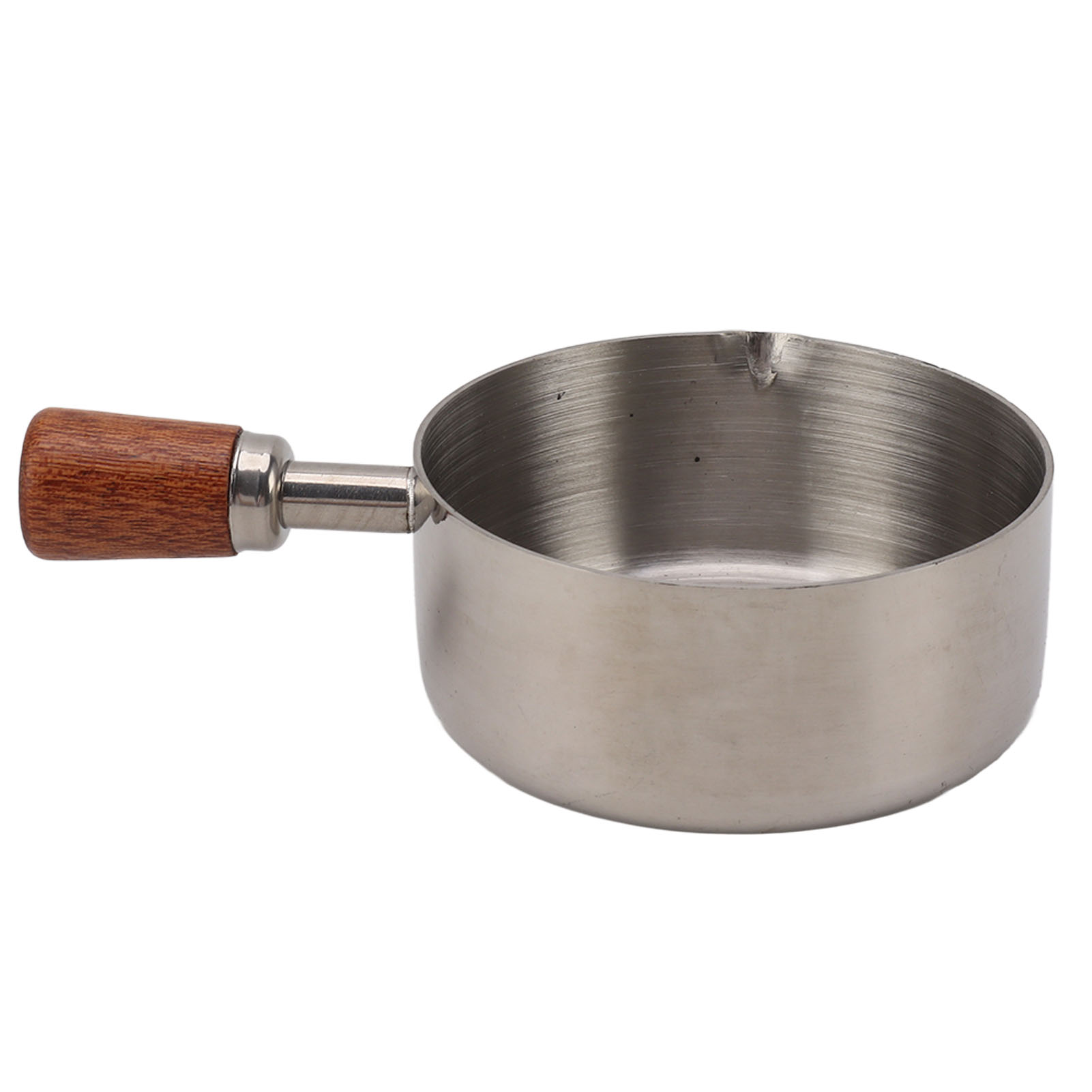 Sauciere Aus Edelstahl 304 Mit Griff, 125 Ml, Ideal Zum Kochen, Für Bankette, Picknicks Im Freien, Silberfarben, Robust Und Professionell.