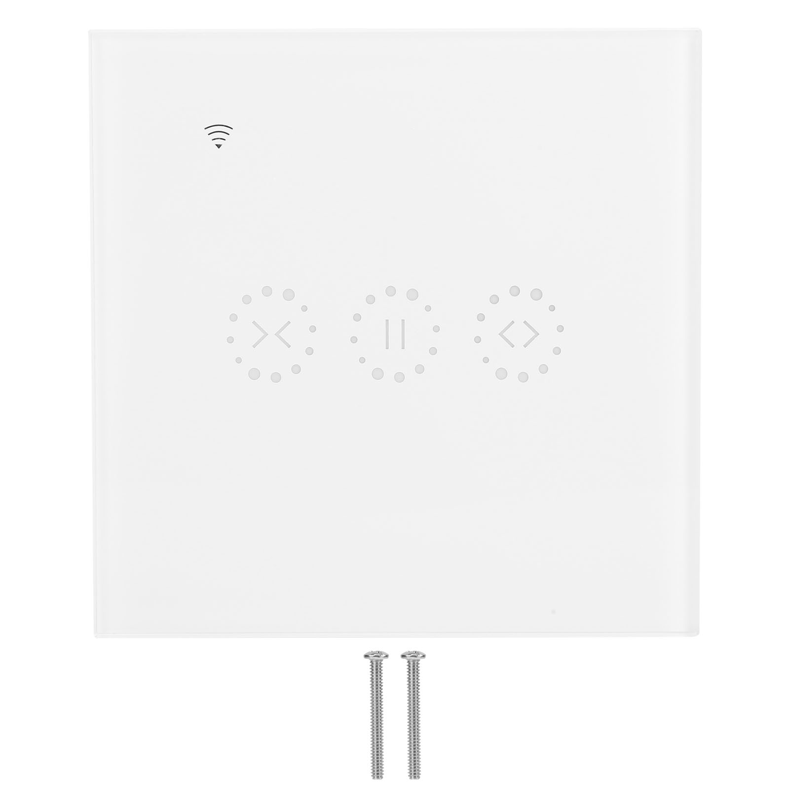 Intelligenter Wlan-touch-wandschalter Mit App-steuerung Für Vorhänge, Garagentore, Motorisierte Türen, Wechselstrom 95–250 V, Weiß