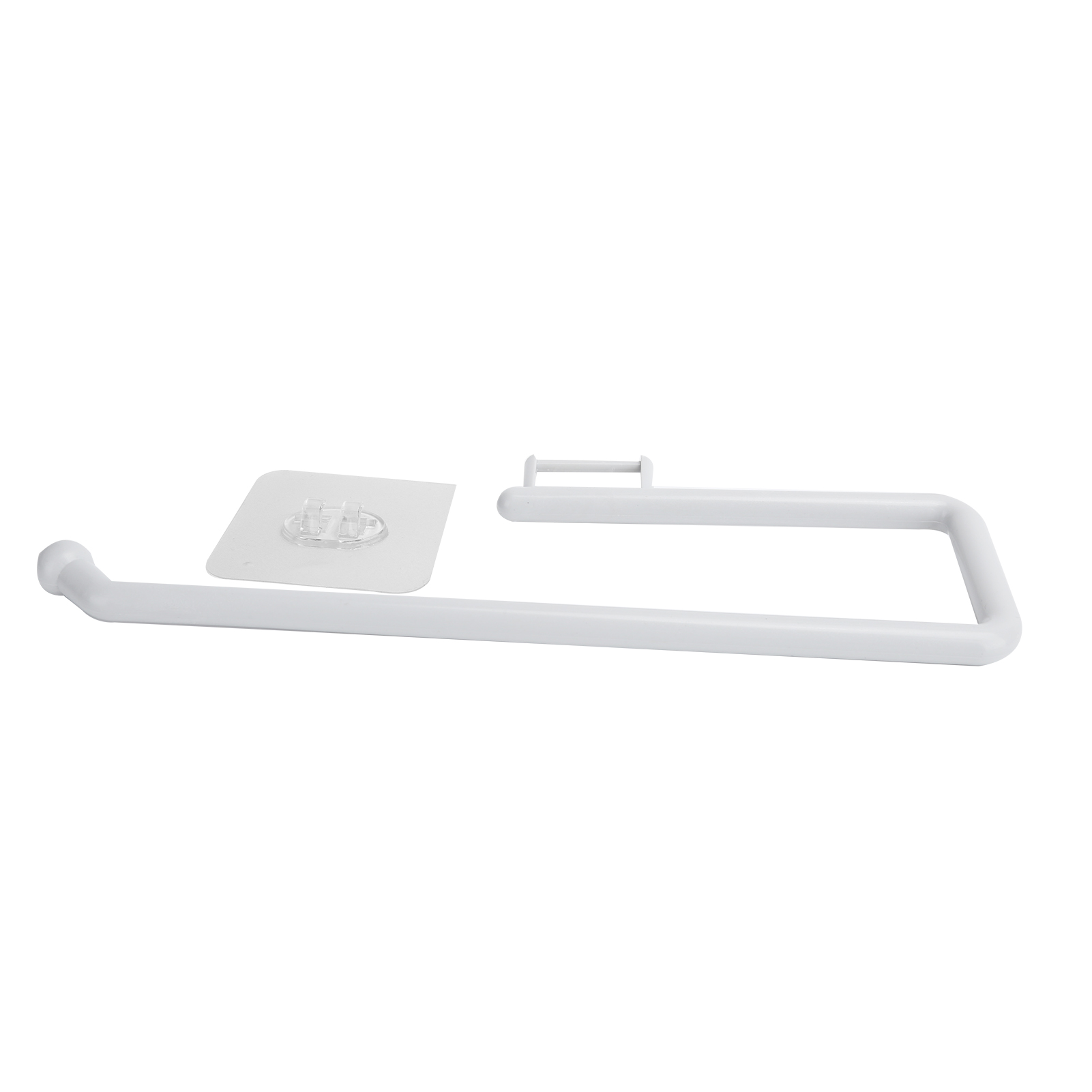 Wandmontierter Toilettenpapierhalter, Handtuchhalter, Bad- Und Küchenorganizer, Weiß