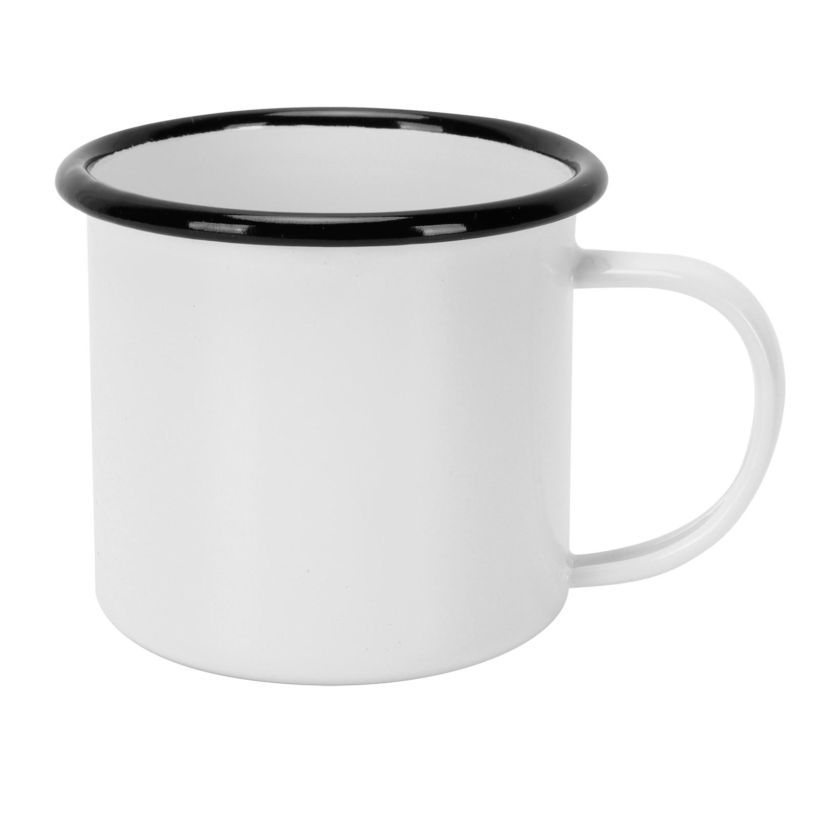 Cm Und 350 Ml Emaillebecher, Umweltfreundlich Und Dickwandig, Für Kaffee, Wein Und Wasser (weiß).