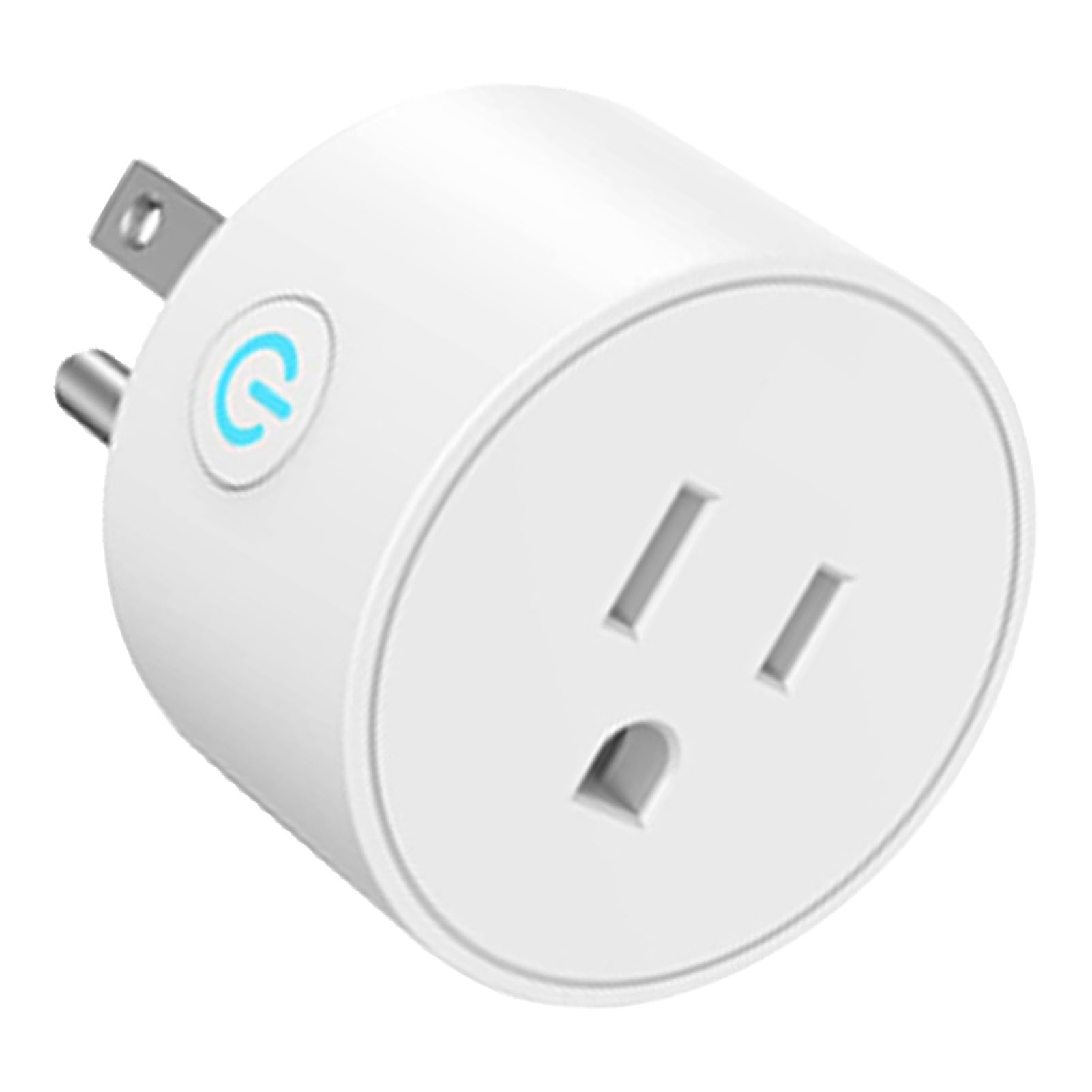 10a 100v-240v Weißer Wlan-smart-stecker, Sprach- Und Fernbedienungssteuerung Für Zuhause Und Hotel, Smart-home-kompatibel